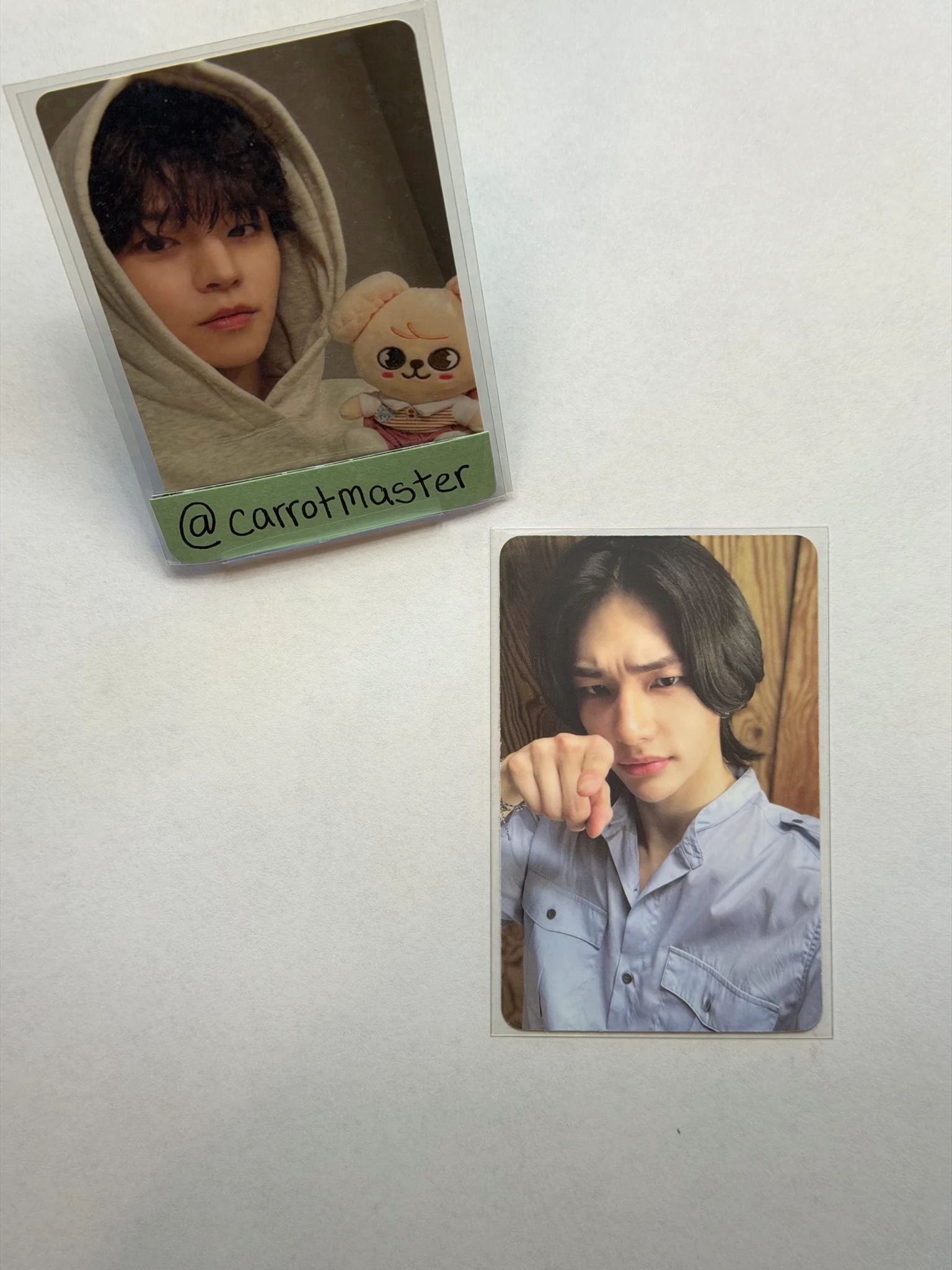 Stray Kids Hyunjin Stray Kids - Hyunjin - NoEasy Album album photocard double-sided front side listing photo 2