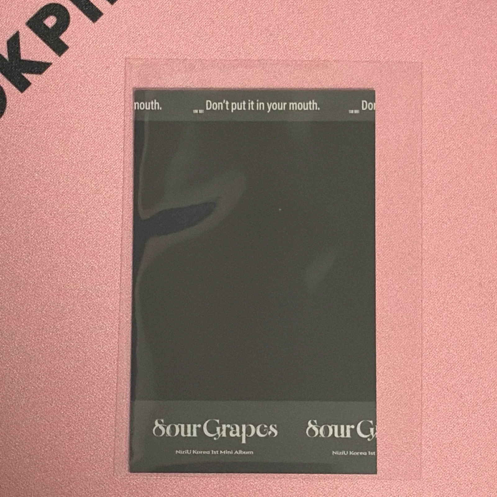 NiziU Mayuka NiziU - Mayuka - Sour Grapes Album album photocard polaroid plve version listing photo 2