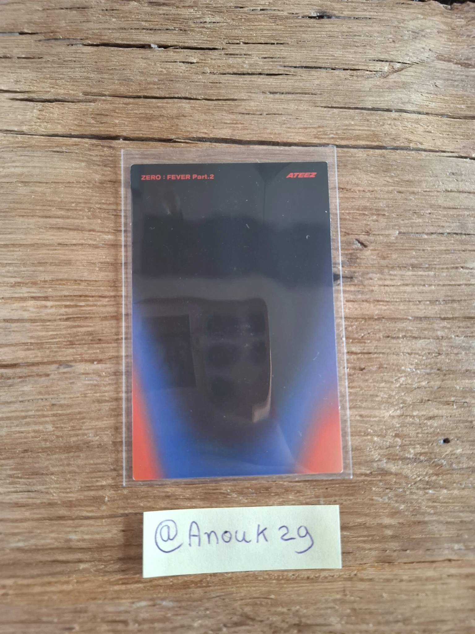 ATEEZ Jongho ATEEZ - Jongho - ZERO : FEVER Part.2 Album album photocard A version listing photo 2
