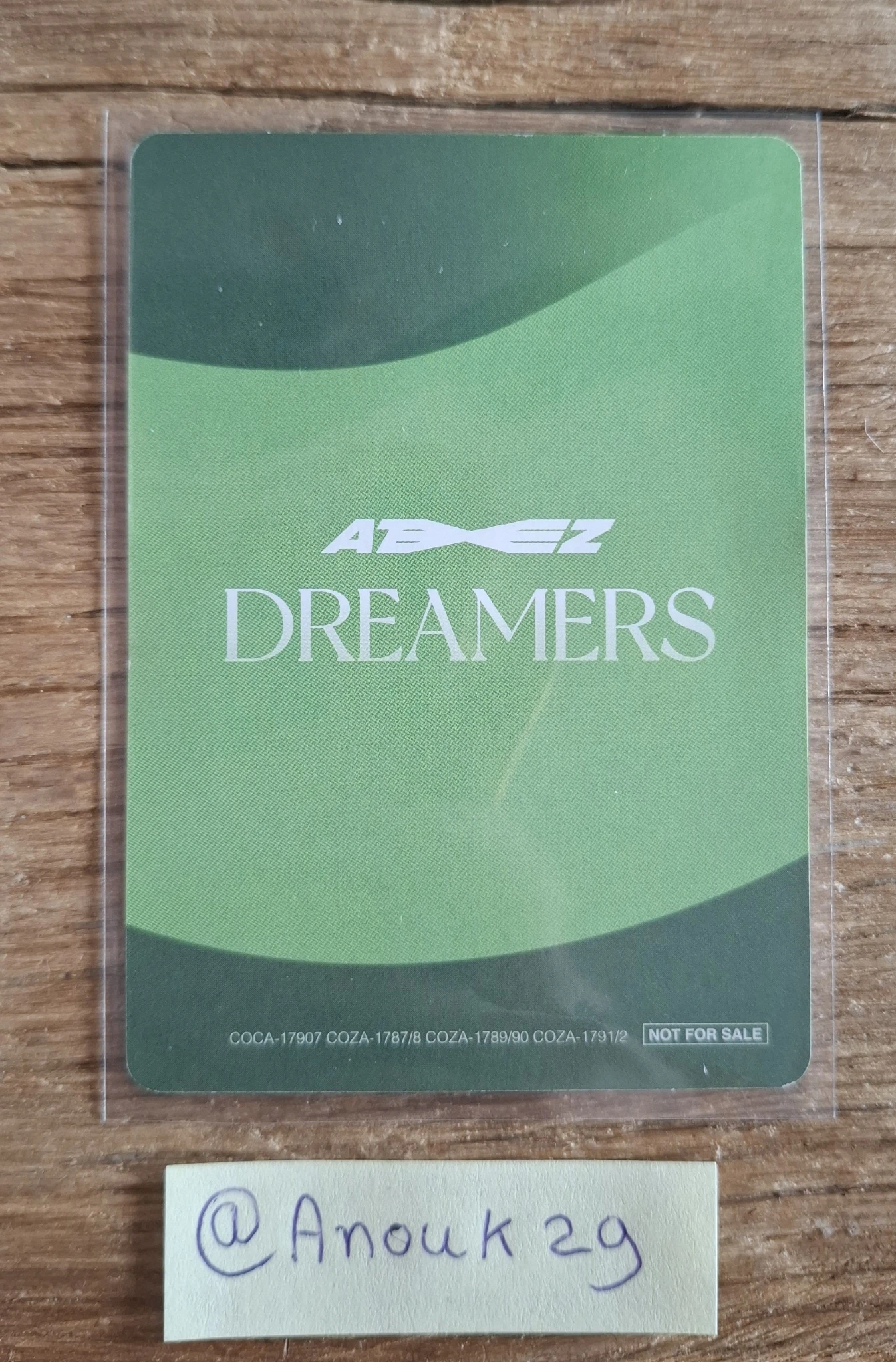 ATEEZ San ATEEZ - San - Dreamers Album listing photo 2