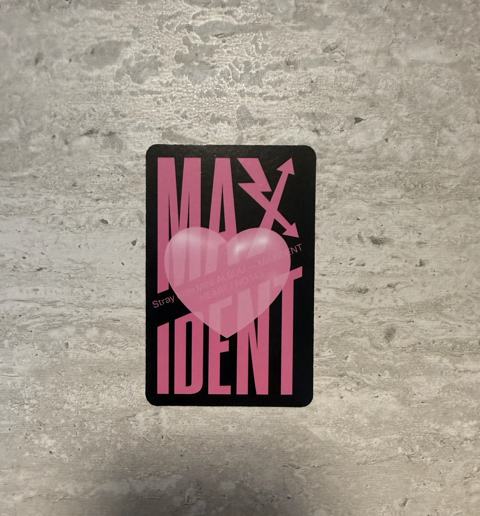 Stray Kids Changbin Stray Kids - Changbin - Maxident Album heart ver. listing photo 2