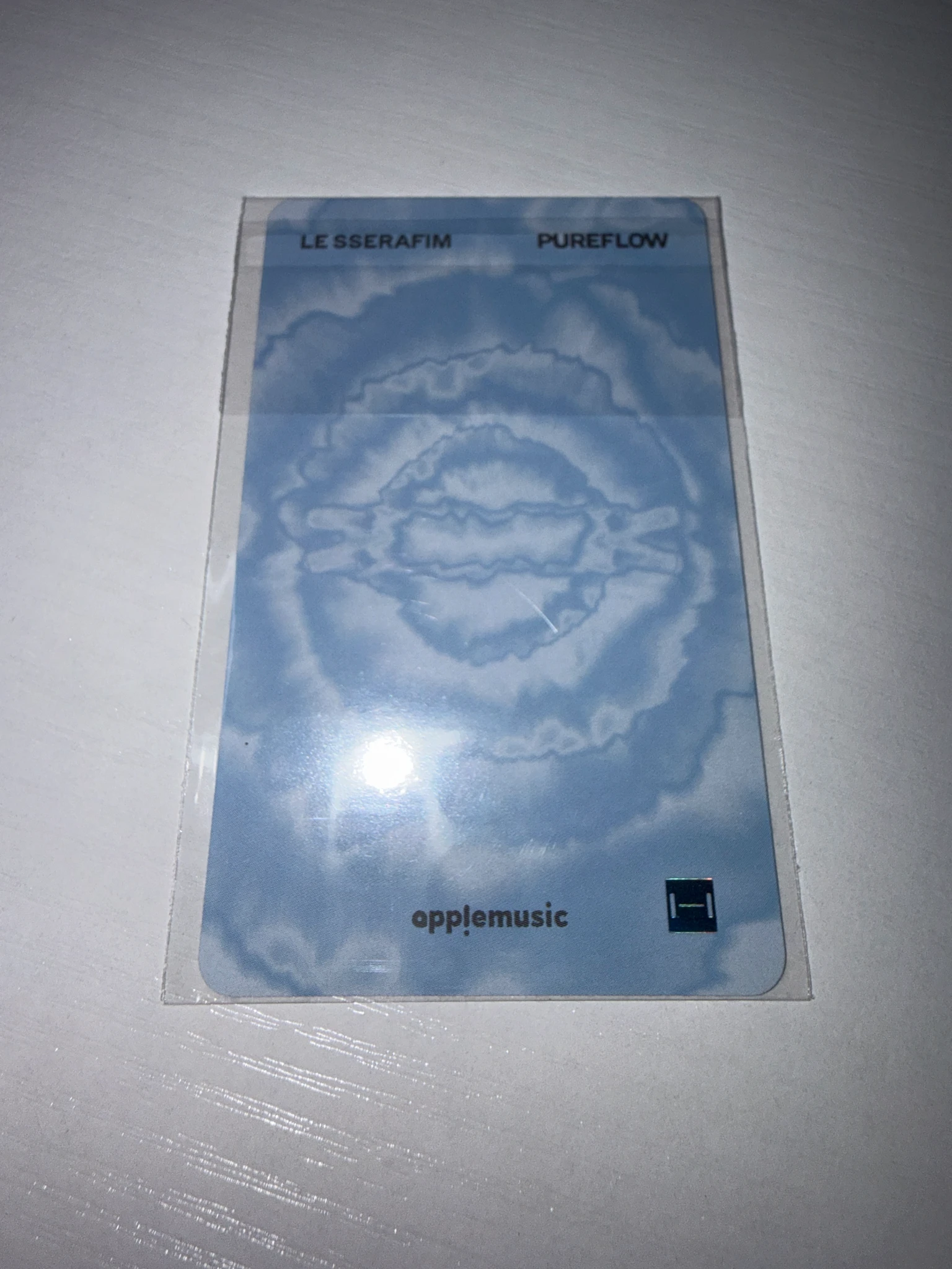 LE SSERAFIM Sakura LE SSERAFIM - Sakura - PUREFLOW pt.1 Album apple music lucky draw (LD) listing photo 2