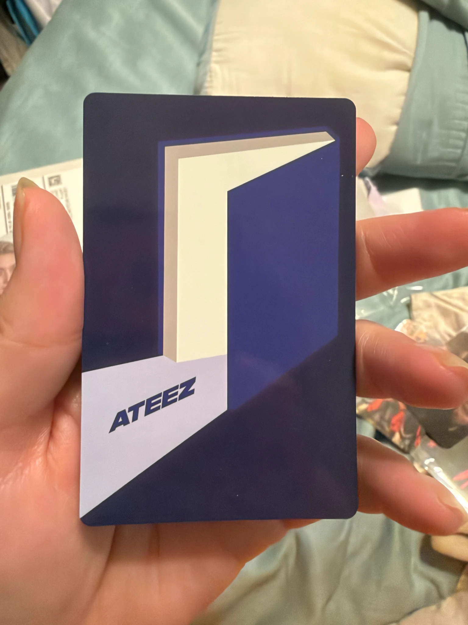 ATEEZ Yeosang ATEEZ - Yeosang - GOLDEN HOUR : Part.5 Album barnes & noble (b&n) exclusive hello82 purchase benefit listing photo 2