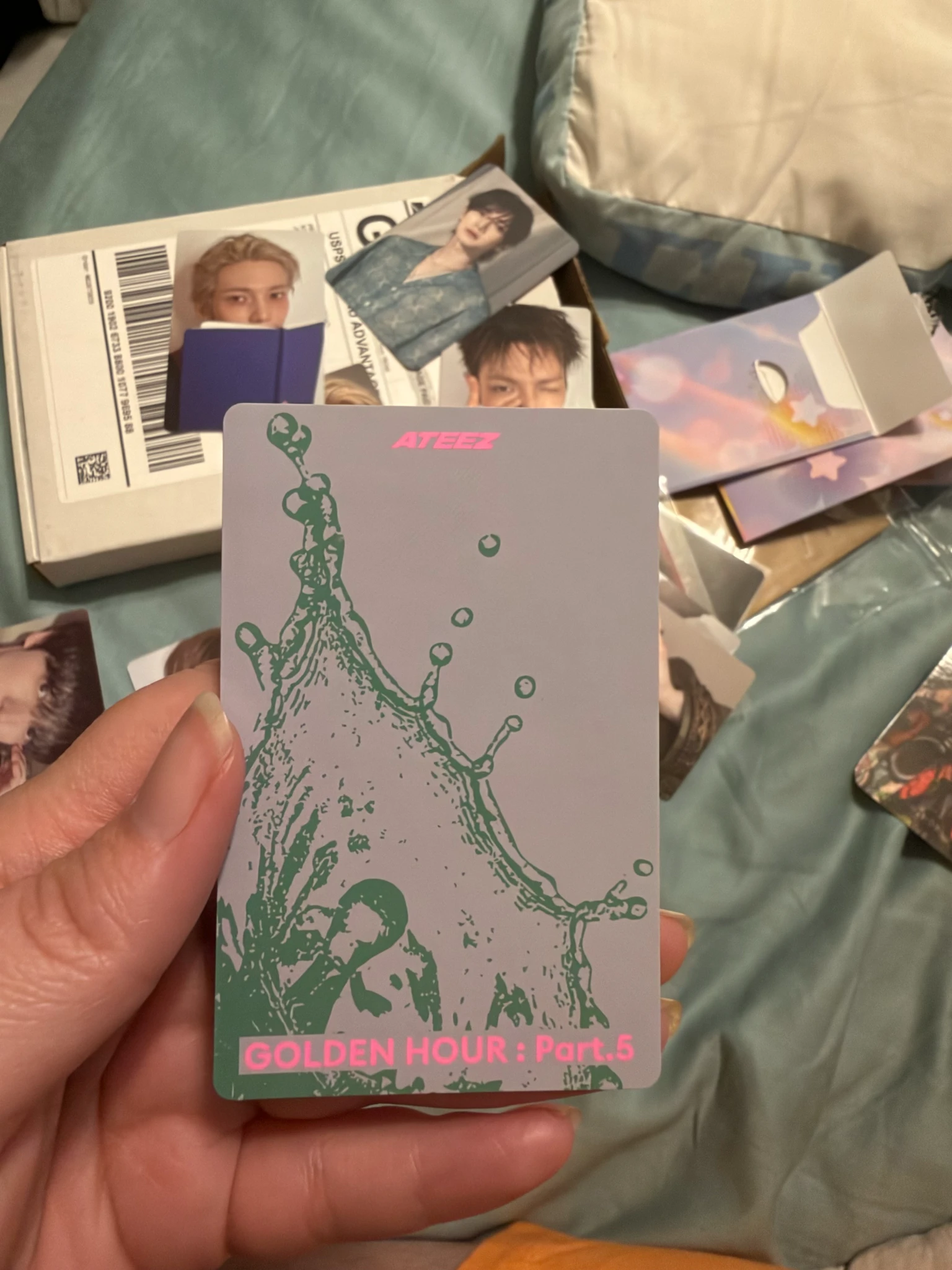 ATEEZ Yeosang ATEEZ - Yeosang - GOLDEN HOUR : Part.5 Album album photocard diary version listing photo 2