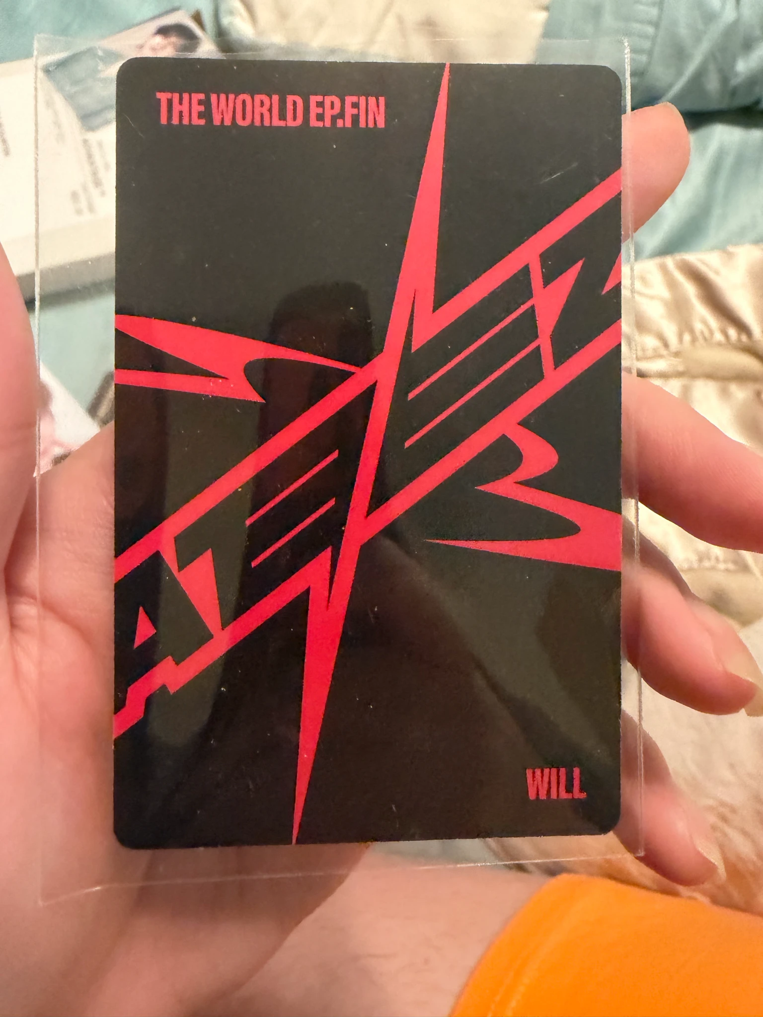ATEEZ Yeosang ATEEZ - Yeosang - THE WORLD EP.FIN : WILL Album version 1 album photocard diary version listing photo 2