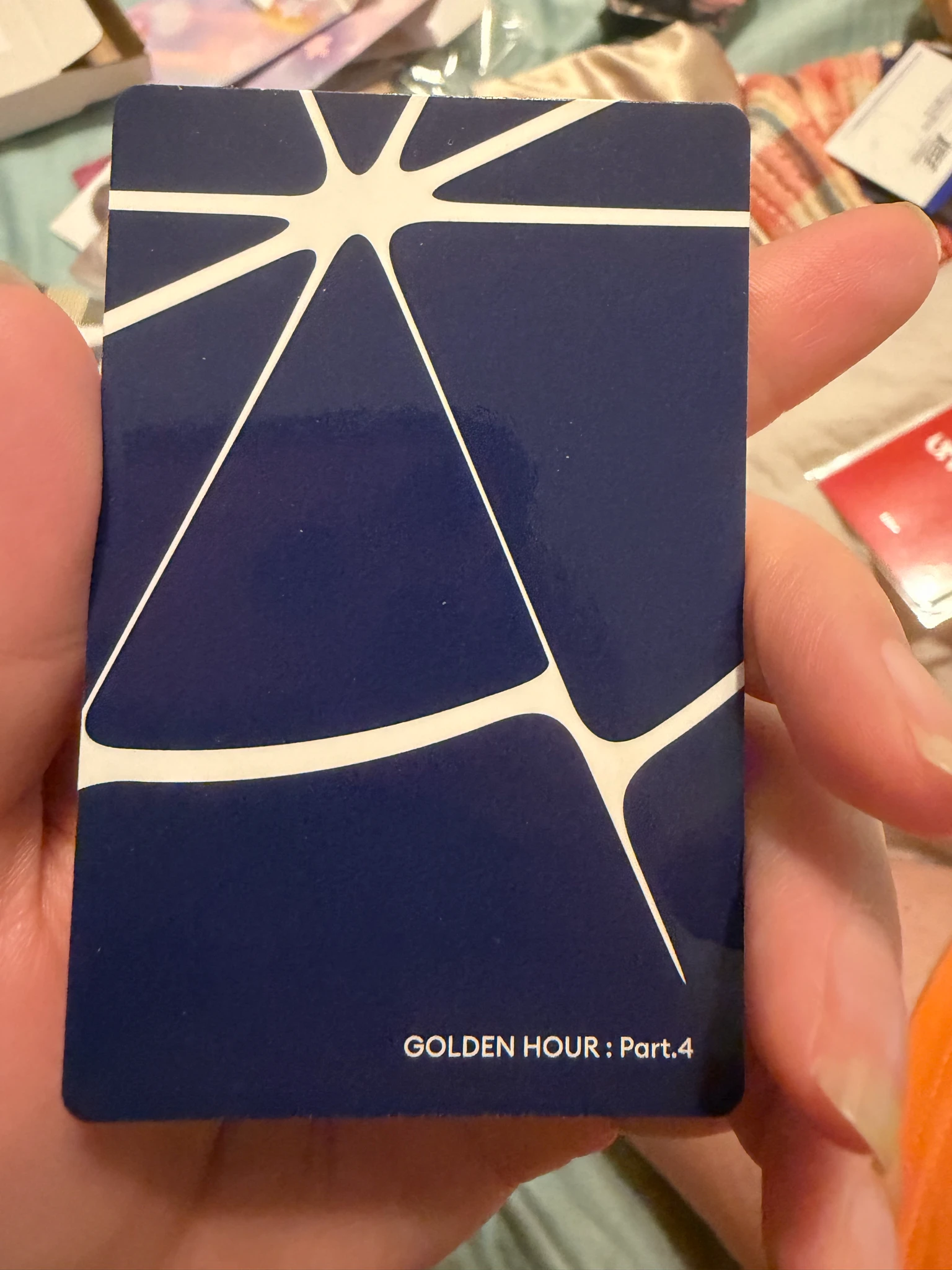 ATEEZ Wooyoung ATEEZ - Wooyoung - Golden Hour : Part.4 Album diary version album photocard listing photo 2