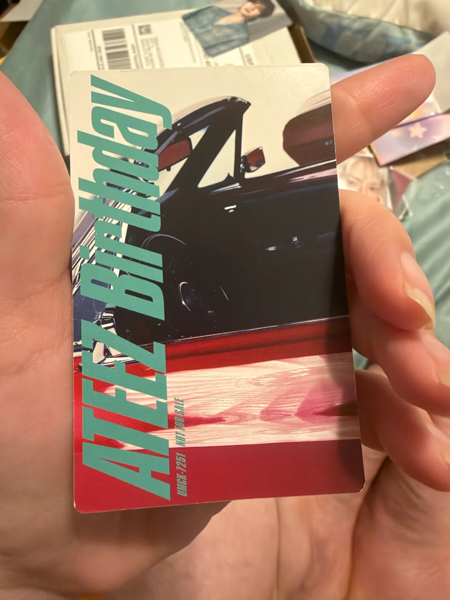 ATEEZ Yunho ATEEZ - Yunho - Birthday Album B version japanese album listing photo 2