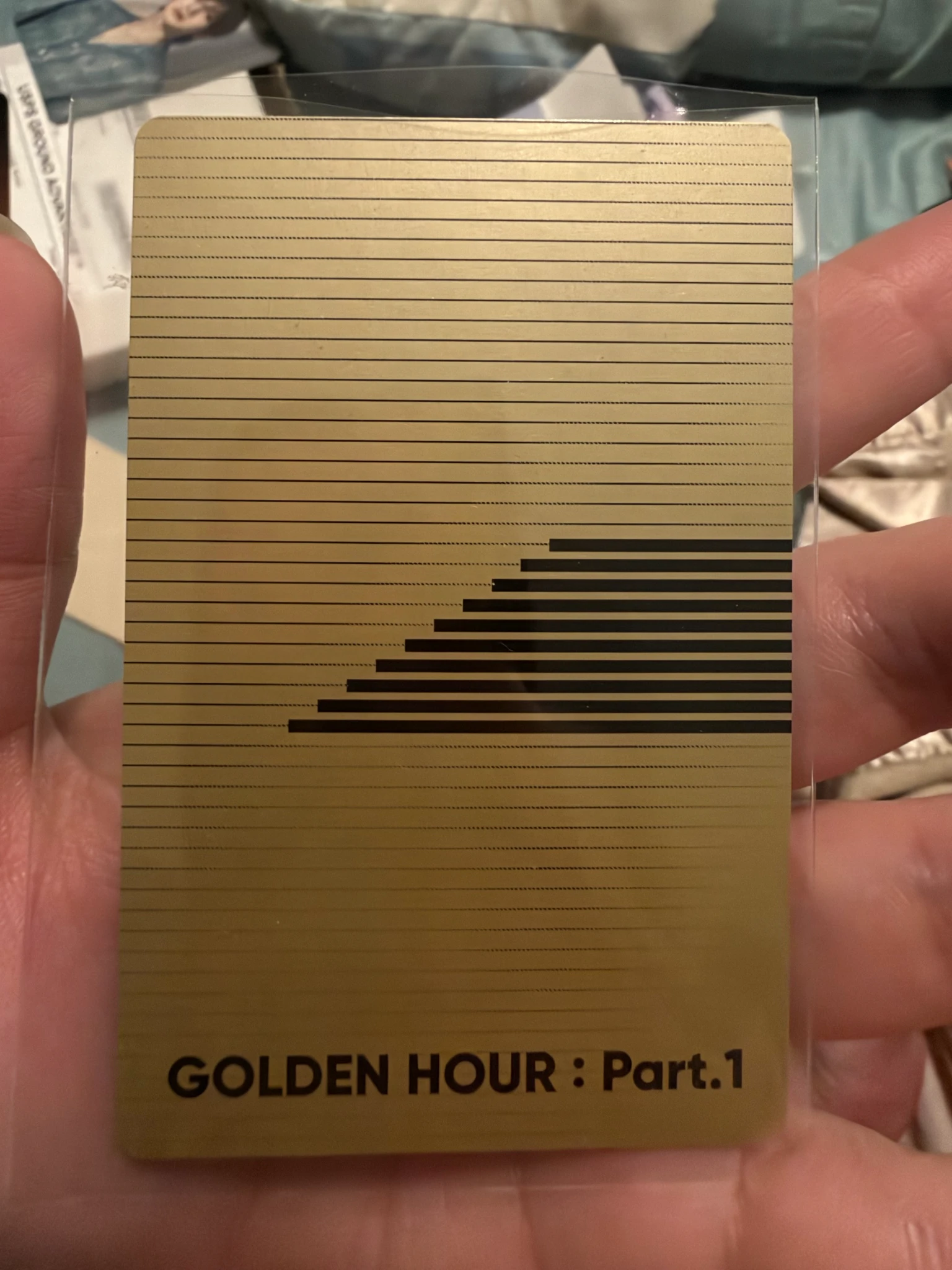 ATEEZ Seonghwa ATEEZ - Golden Hour : Part.1 Album pre-order benefit (pob) toktoq listing photo 2