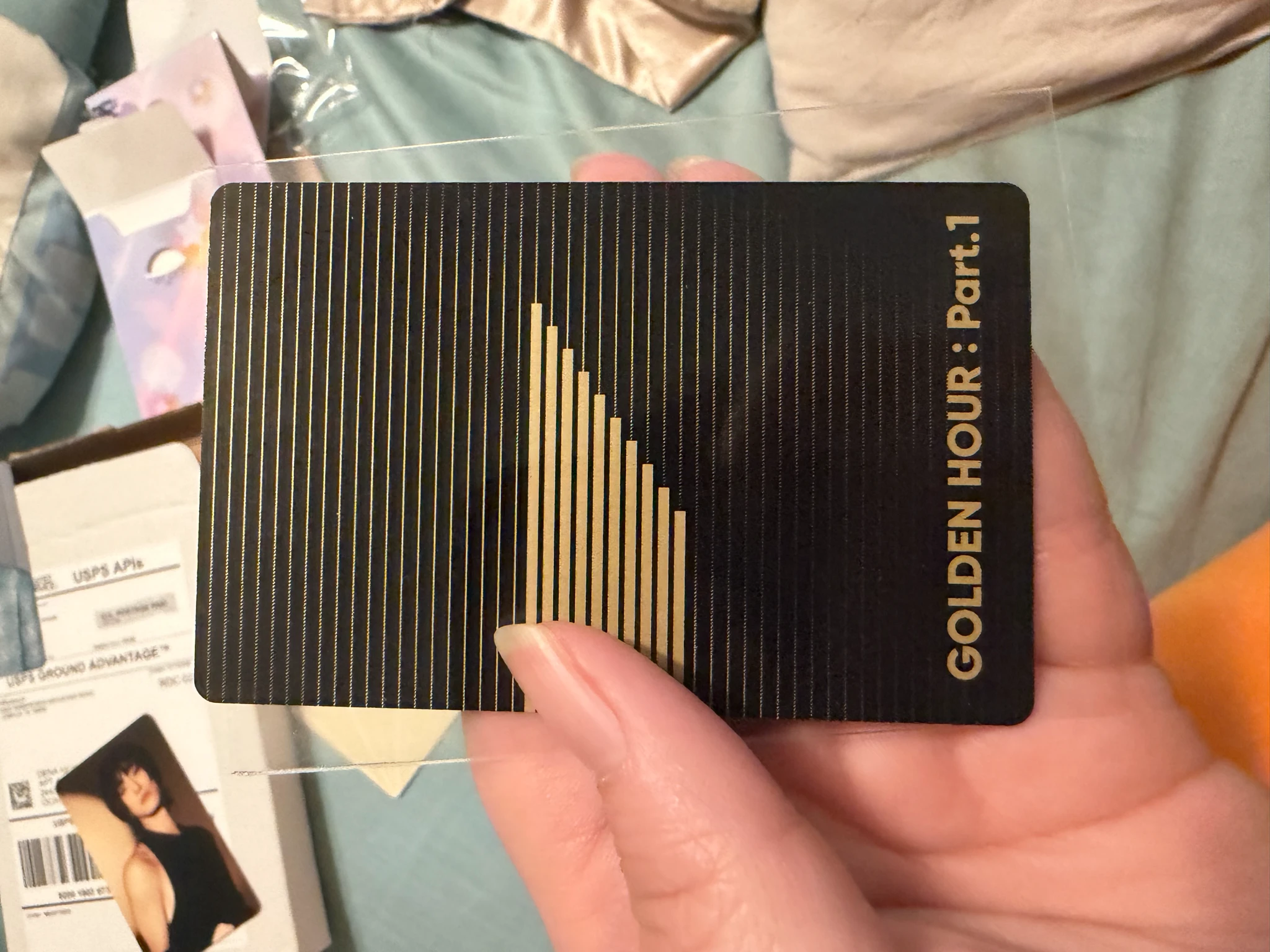 ATEEZ Seonghwa ATEEZ - Seonghwa - Golden Hour : Part.1 Album Z Ver album photocard listing photo 2
