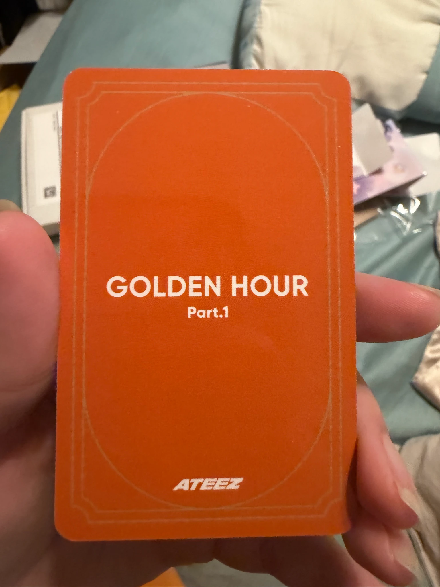 ATEEZ Seonghwa ATEEZ - Seonghwa - Golden Hour : Part.1 Album platform ver. image card listing photo 2