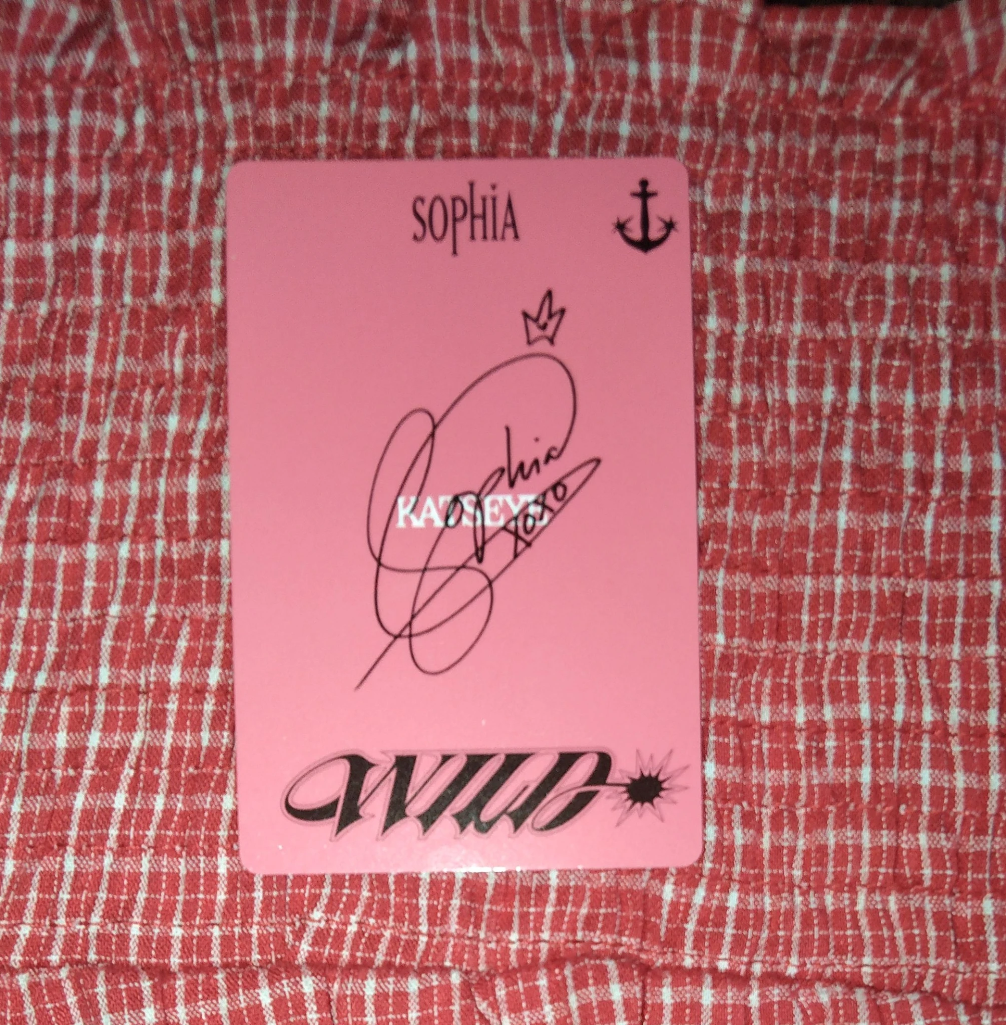 KATSEYE Sophia KATSEYE - Sophia - WILD Album retail exclusive target listing photo 2