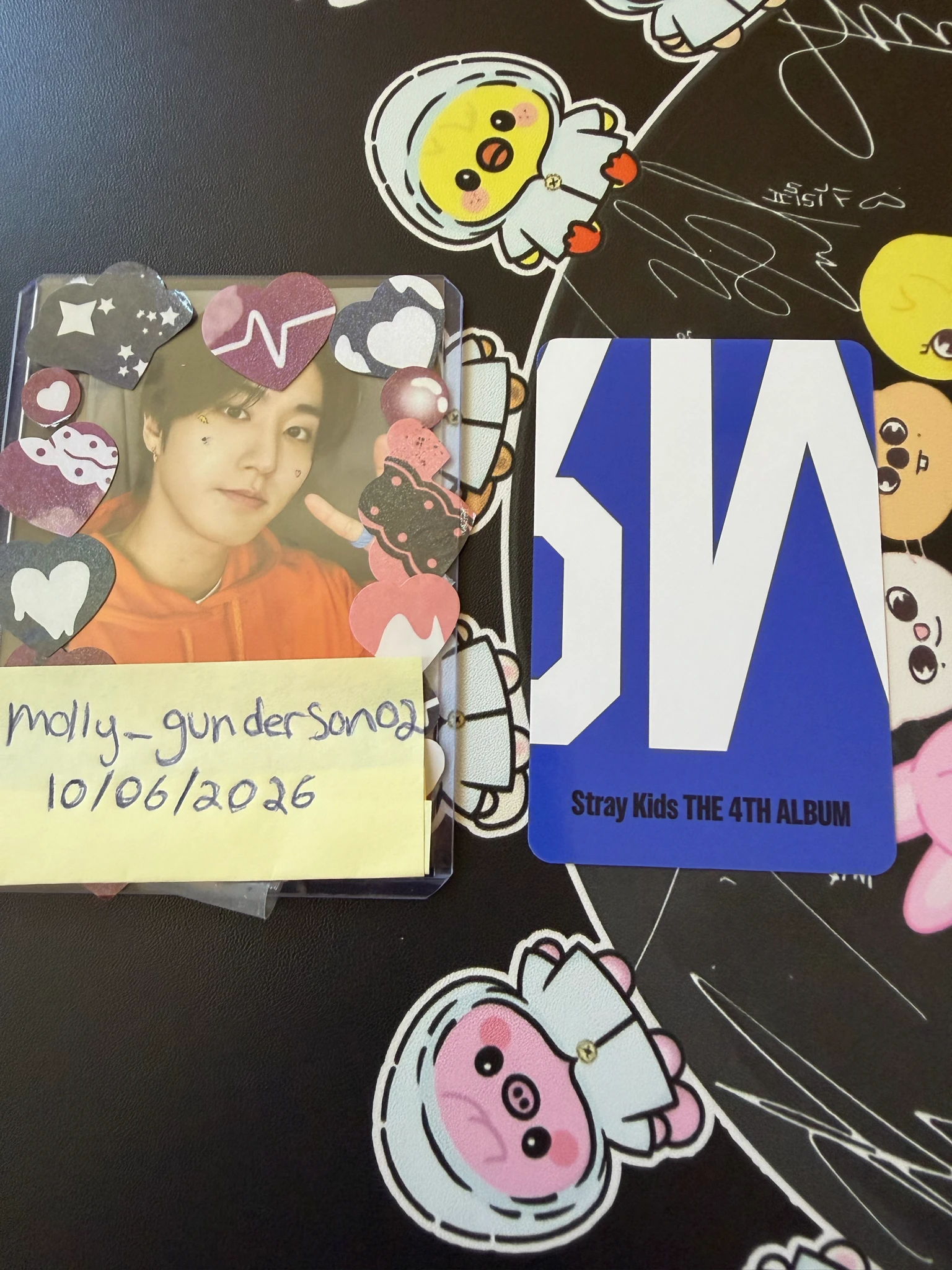 Stray Kids Seungmin Stray Kids - Seungmin - KARMA Album album photocard photocard set Skzoo Ver listing photo 2