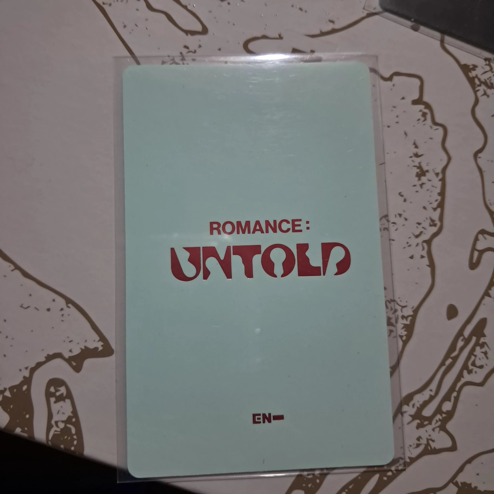 ENHYPEN Sunghoon ENHYPEN - Sunghoon - ROMANCE: UNTOLD Album A version arcanum version korean album album photocard listing photo 2
