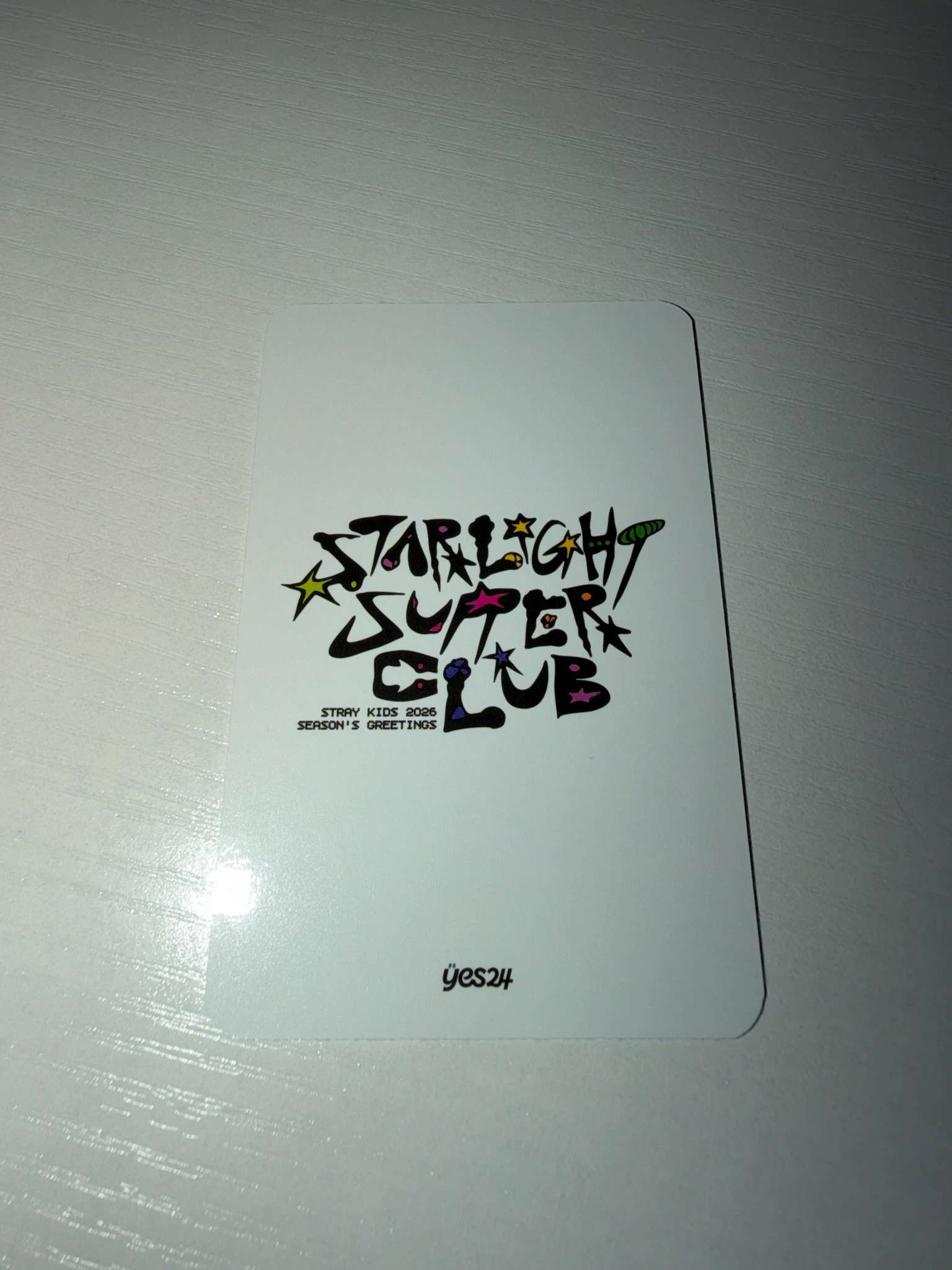 Stray Kids Seungmin Stray Kids - Seungmin - 2026 Season's Greetings - Starlight Supper Club Other apple music photocard set pob (pre-order benefit) listing photo 2