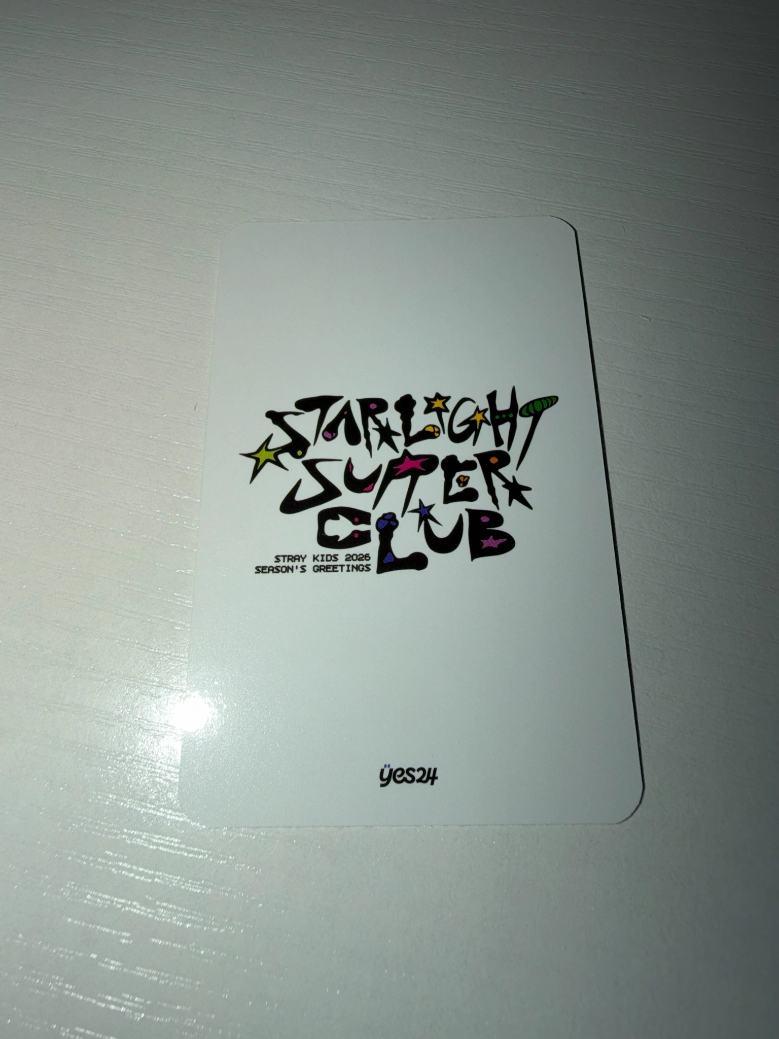 Stray Kids I.N Stray Kids - I.N - 2026 Season's Greetings - Starlight Supper Club Other photocard set apple music pre-order benefit (pob) listing photo 2