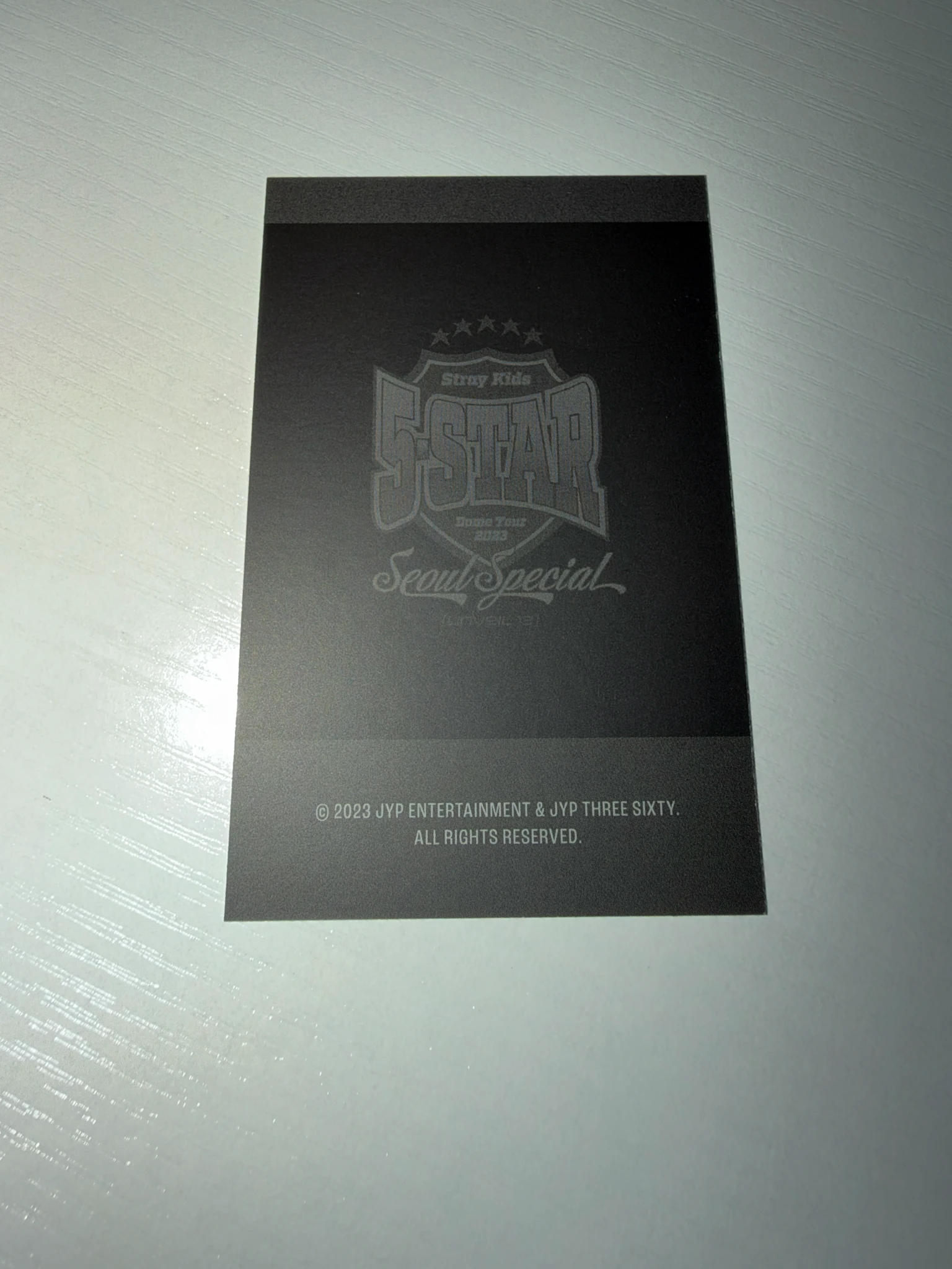 Stray Kids Hyunjin Stray Kids - Hyunjin - 5-Star Dome Tour 2023 Event merch photocard photocard case photocard set listing photo 2