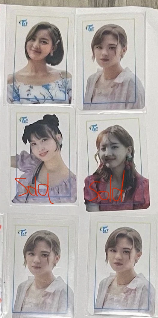 TWICE Jihyo TWICE - Jihyo - Twaii’s Shop Pop-Up  Event clear photocard pop-up store listing photo 2