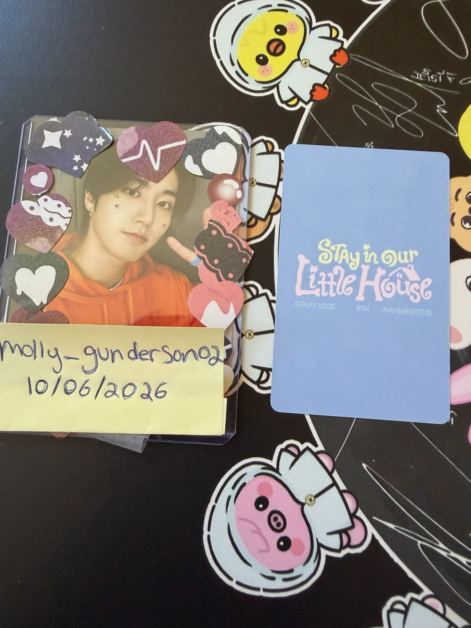Stray Kids HAN Stray Kids - HAN - 6th Fanmeeting - STAY in Our Little House Event online pob (pre-order benefit) listing photo 2