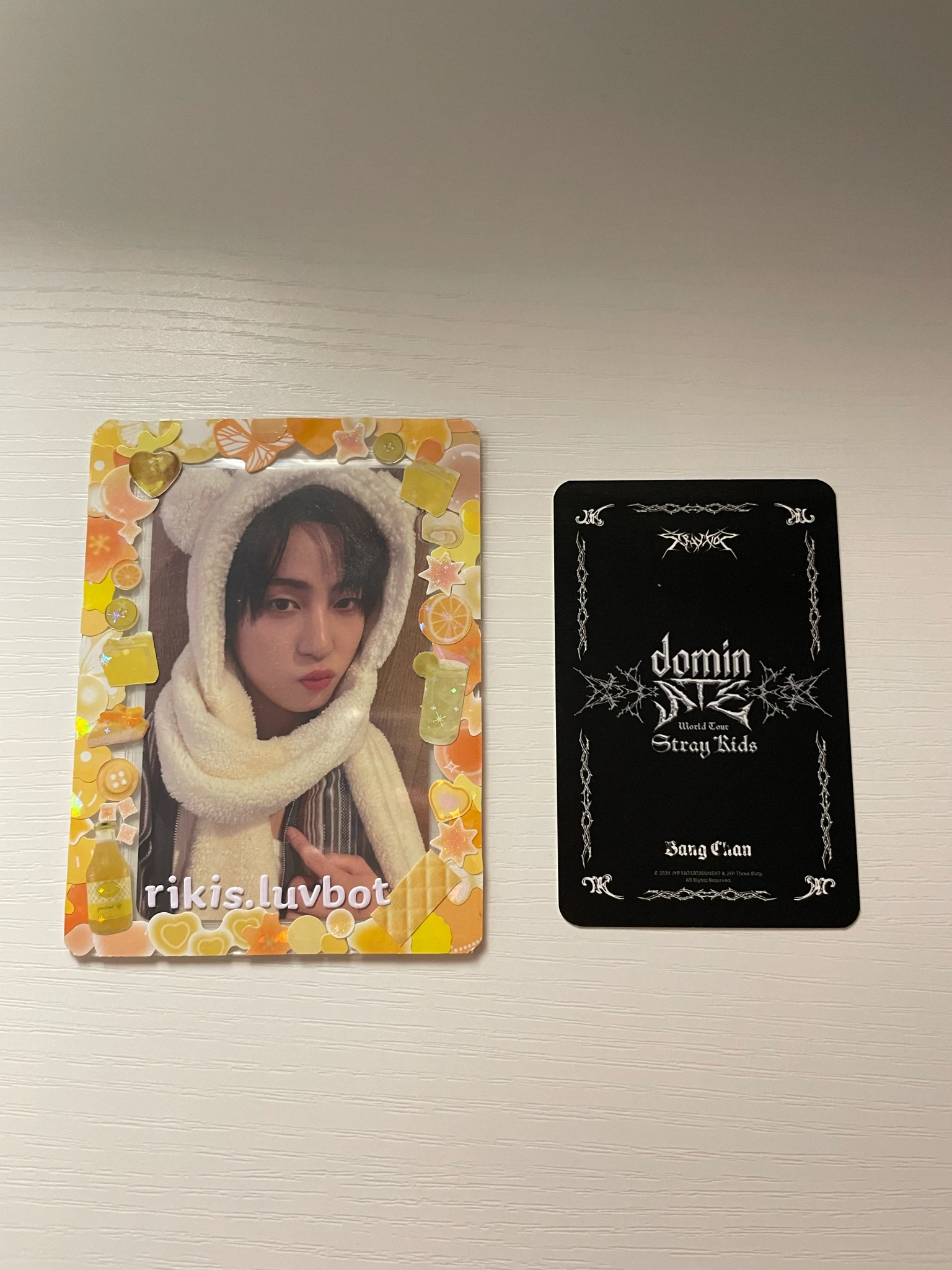 Stray Kids Bang Chan Stray Kids - Bang Chan - DominATE World Tour Event offline purchase benefit jyp shop seoul listing photo 2