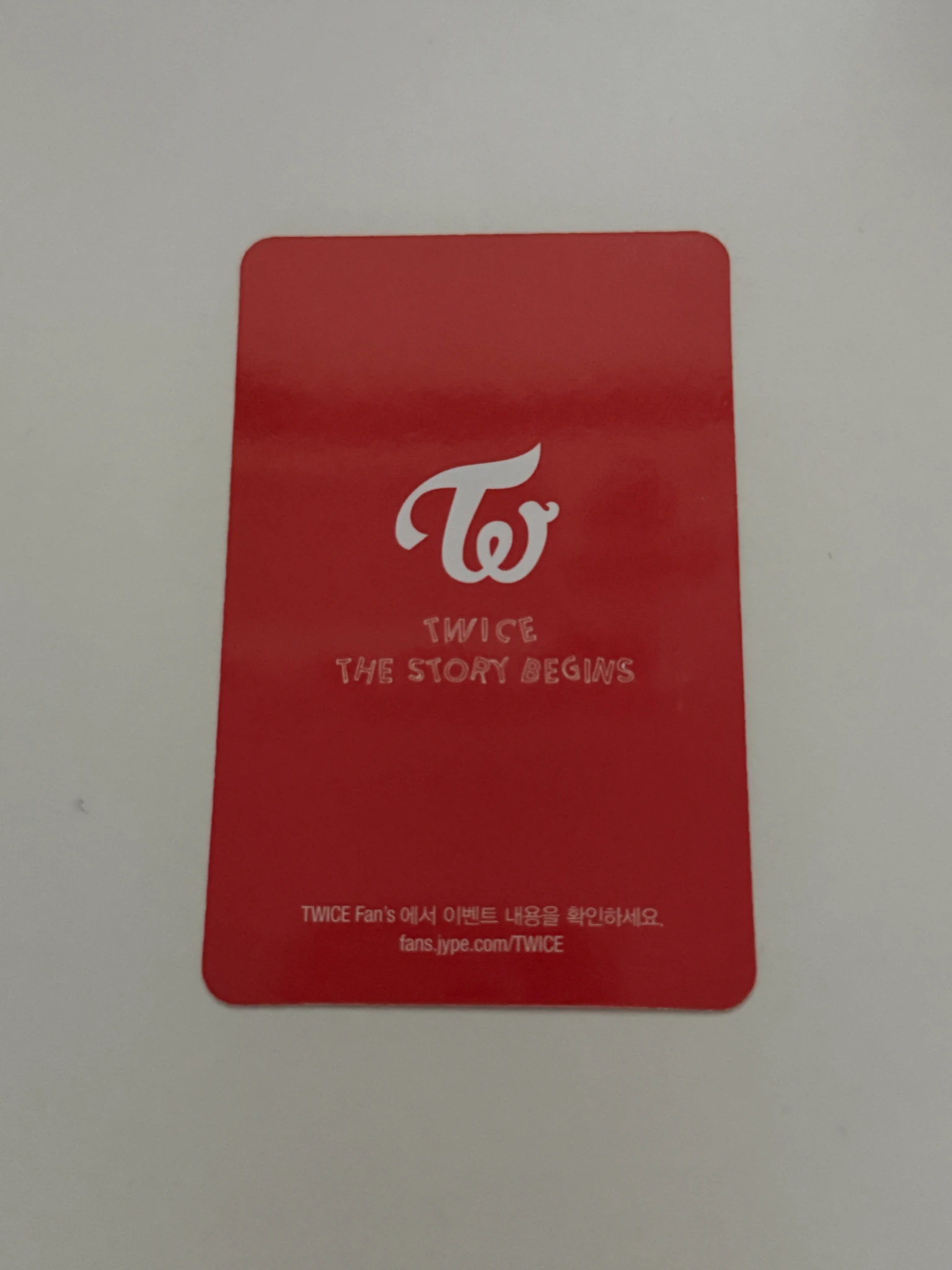 TWICE Jeongyeon TWICE - Jeongyeon - The Story Begins Album album photocard taiwan press listing photo 2