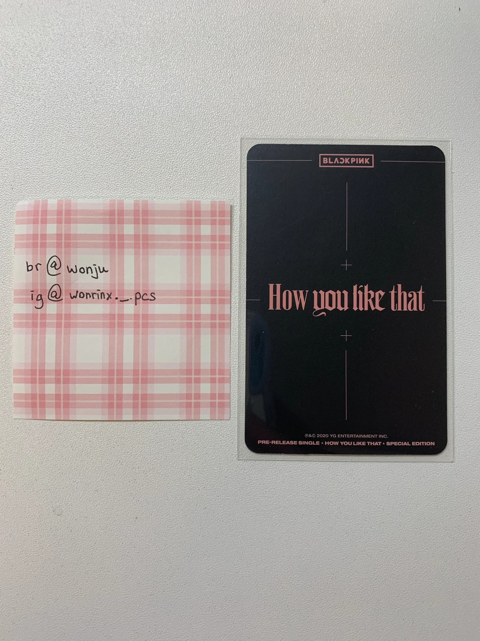 BLACKPINK Jisoo BLACKPINK-Jisoo-Album-How You Like That listing photo 2
