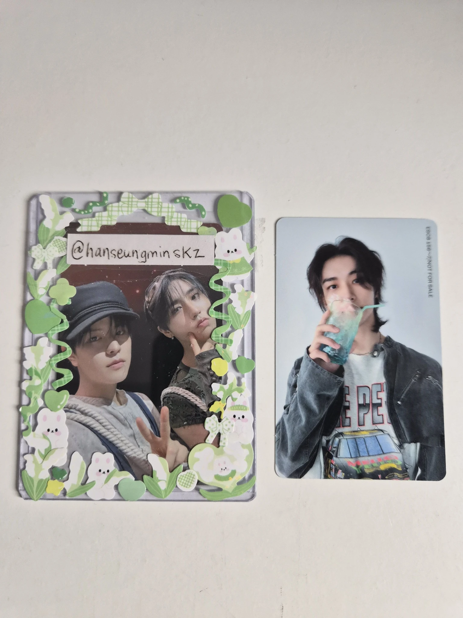 Stray Kids Hyunjin Stray Kids - Hyunjin - Social Path Album album photocard jpfc (japan fanclub) double-sided front side listing photo 2