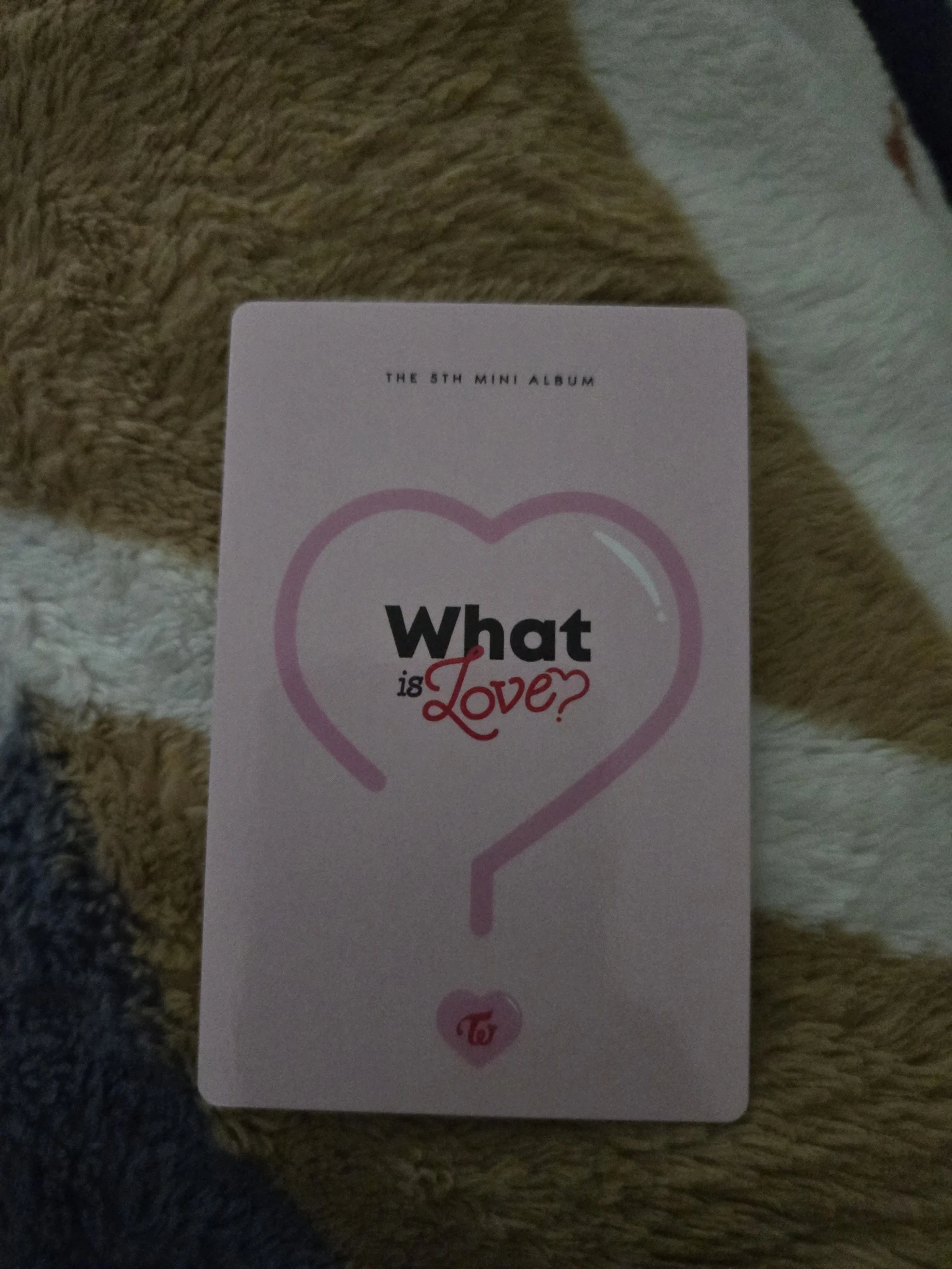 TWICE TWICE - What is Love? Album A version pob (pre-order benefit) photocard set listing photo 2