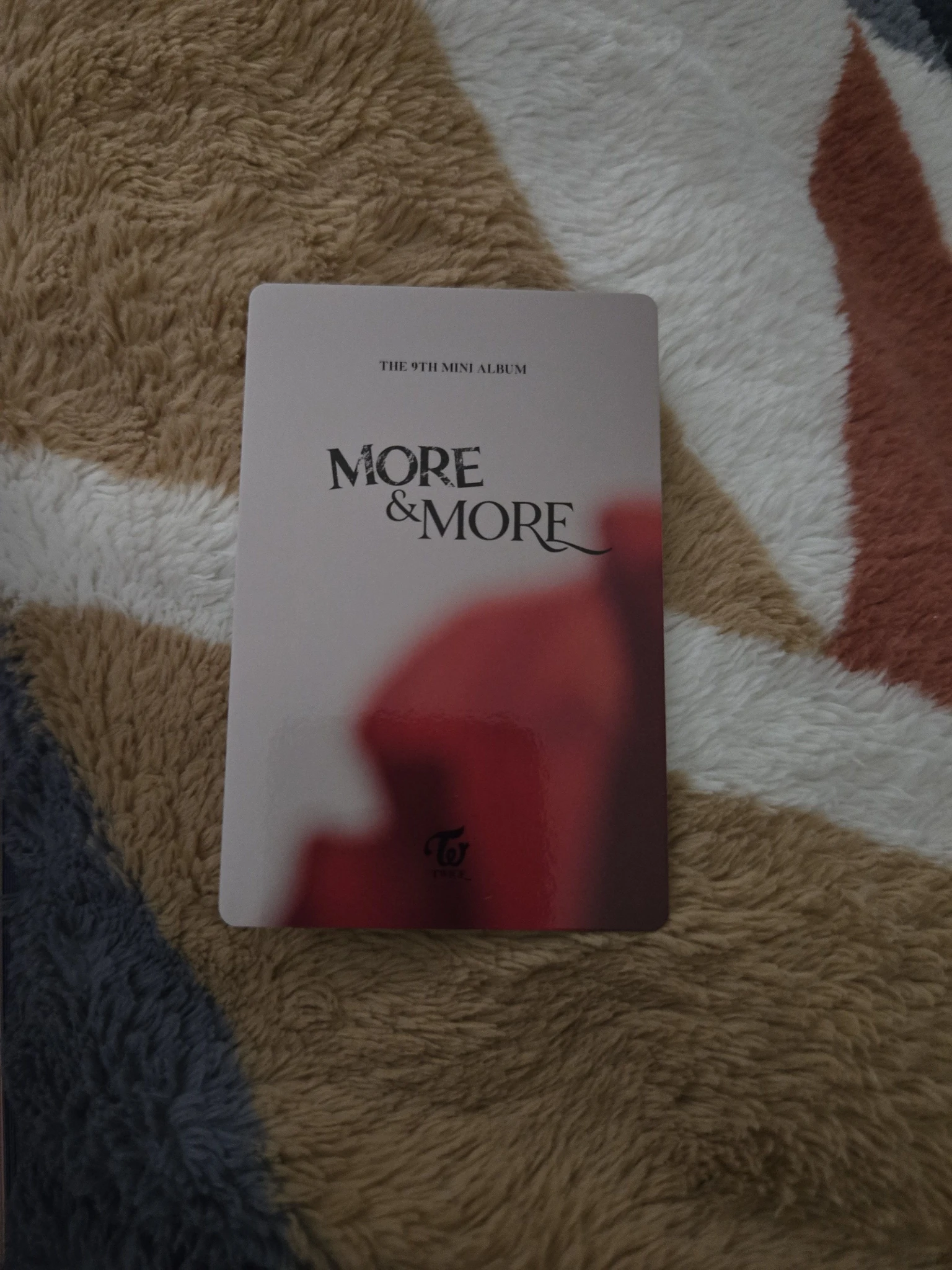 TWICE TWICE - Nayeon - MORE & MORE Album pob (pre-order benefit) photocard set B version listing photo 2