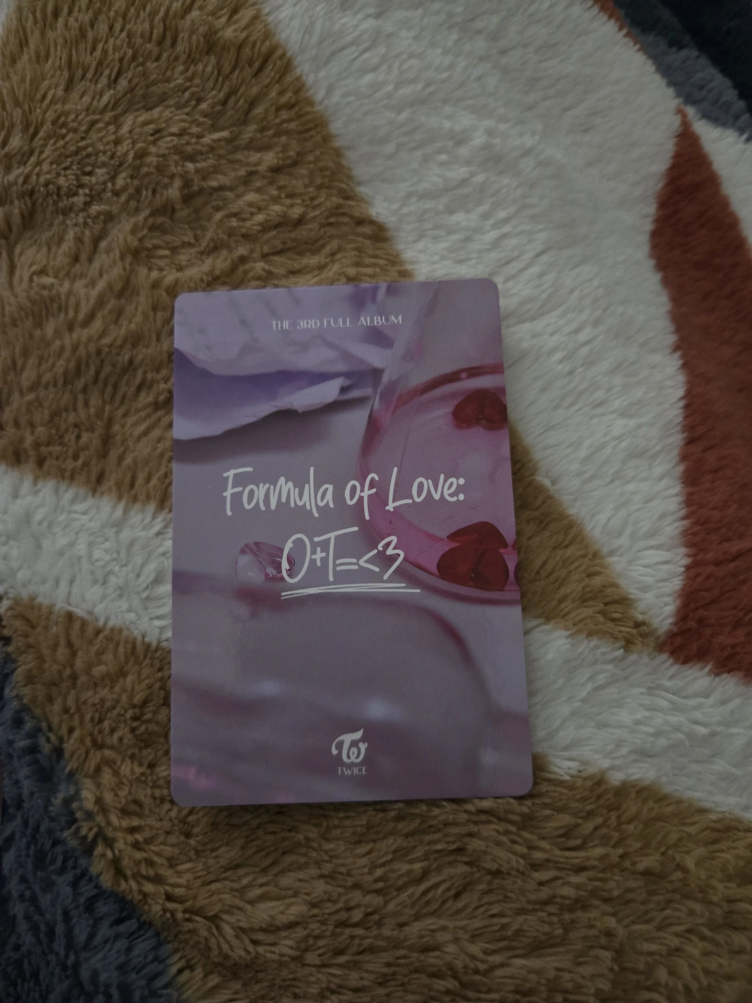 TWICE TWICE - Formula of Love: O+T=<3 Album pob (pre-order benefit) explosion version horizontal group photocard photocard set listing photo 2