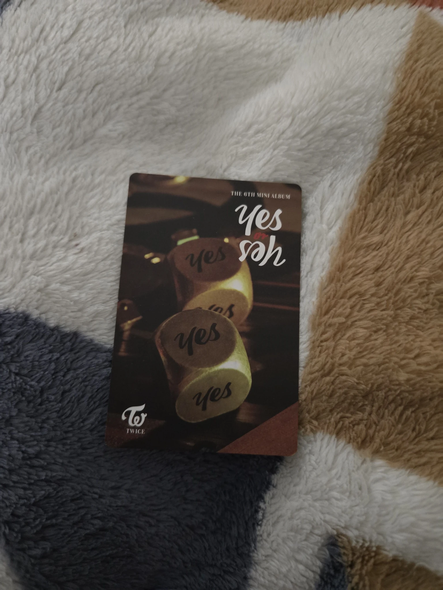 TWICE TWICE - YES or YES Album photocard set pob (pre-order benefit) A version listing photo 2