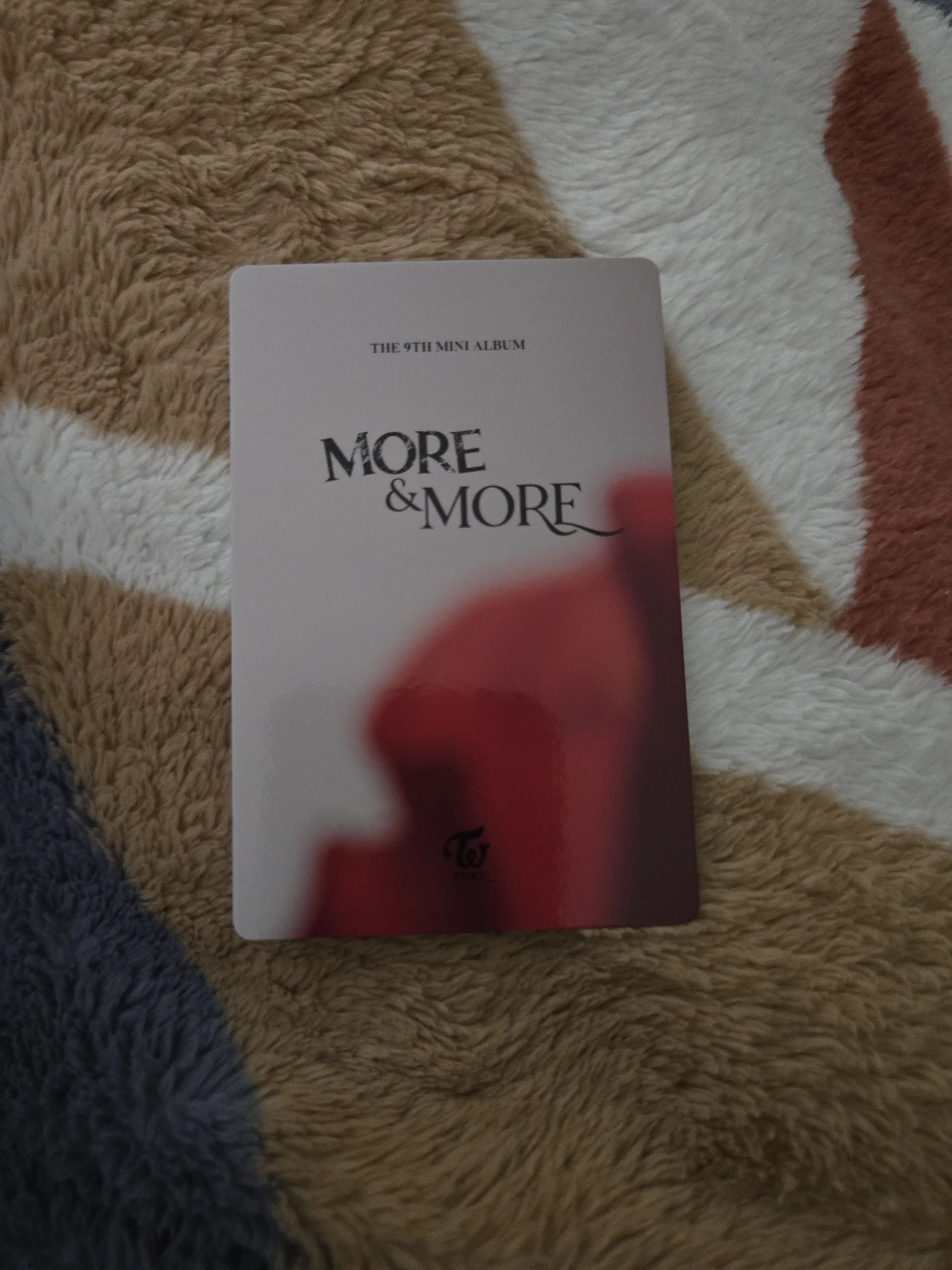TWICE Chaeyoung TWICE - Chaeyoung - MORE & MORE Album pob (pre-order benefit) photocard set B version listing photo 2