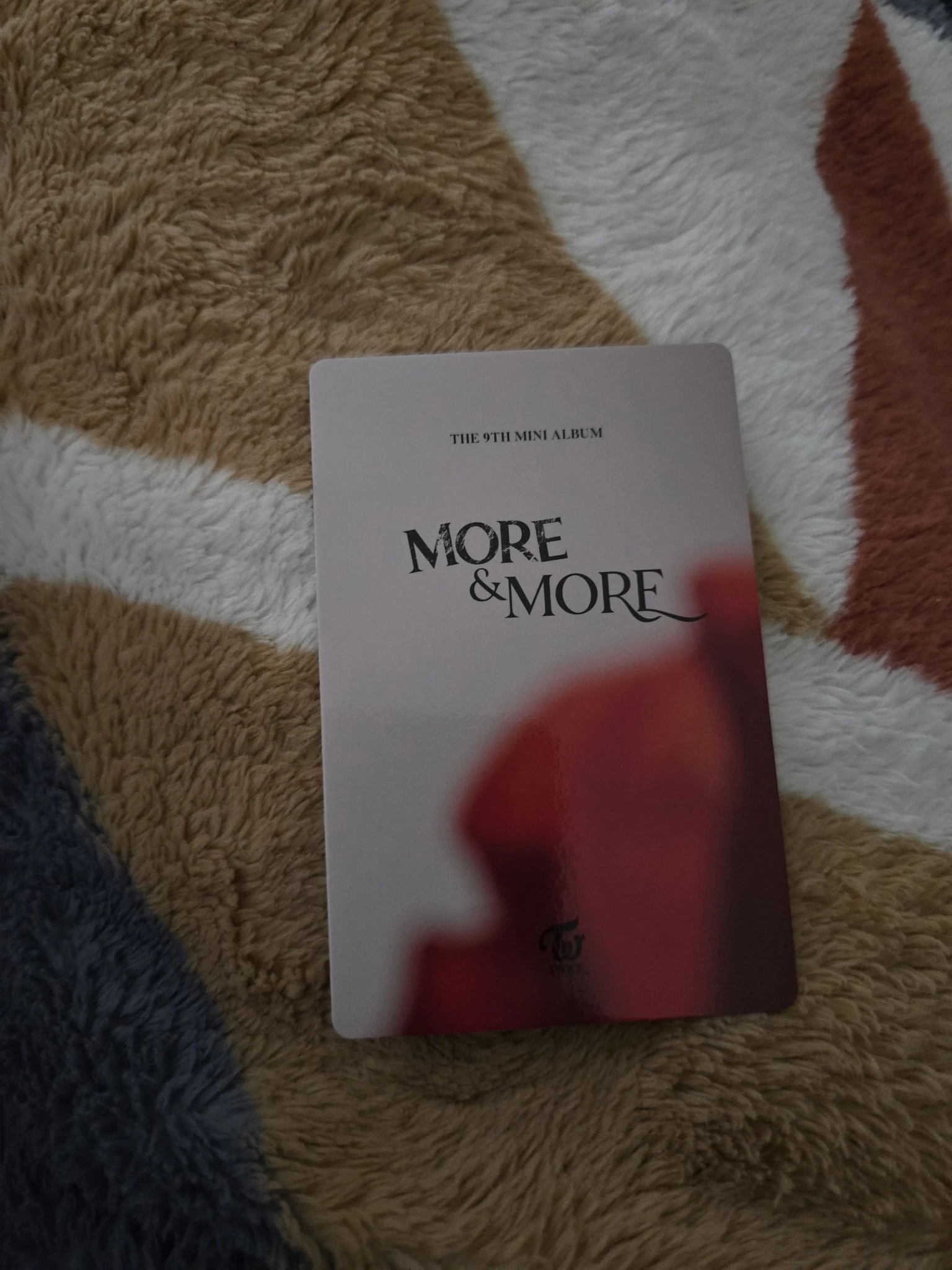 TWICE Jeongyeon TWICE - Jeongyeon - MORE & MORE Album pob (pre-order benefit) photocard set B version listing photo 2