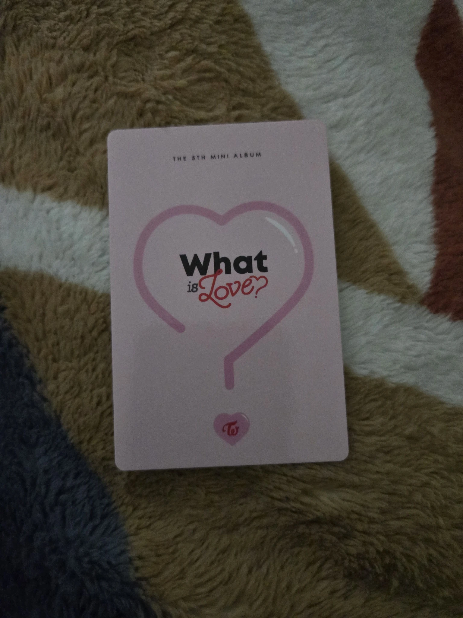 TWICE Jeongyeon TWICE - Jeongyeon - What is Love? Album photocard set pob (pre-order benefit) listing photo 2