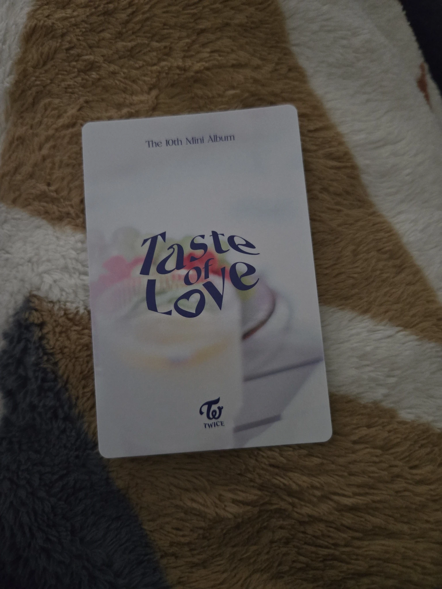 TWICE Jihyo TWICE - Jihyo - Taste of Love Album pob (pre-order benefit) photocard set taste version listing photo 2