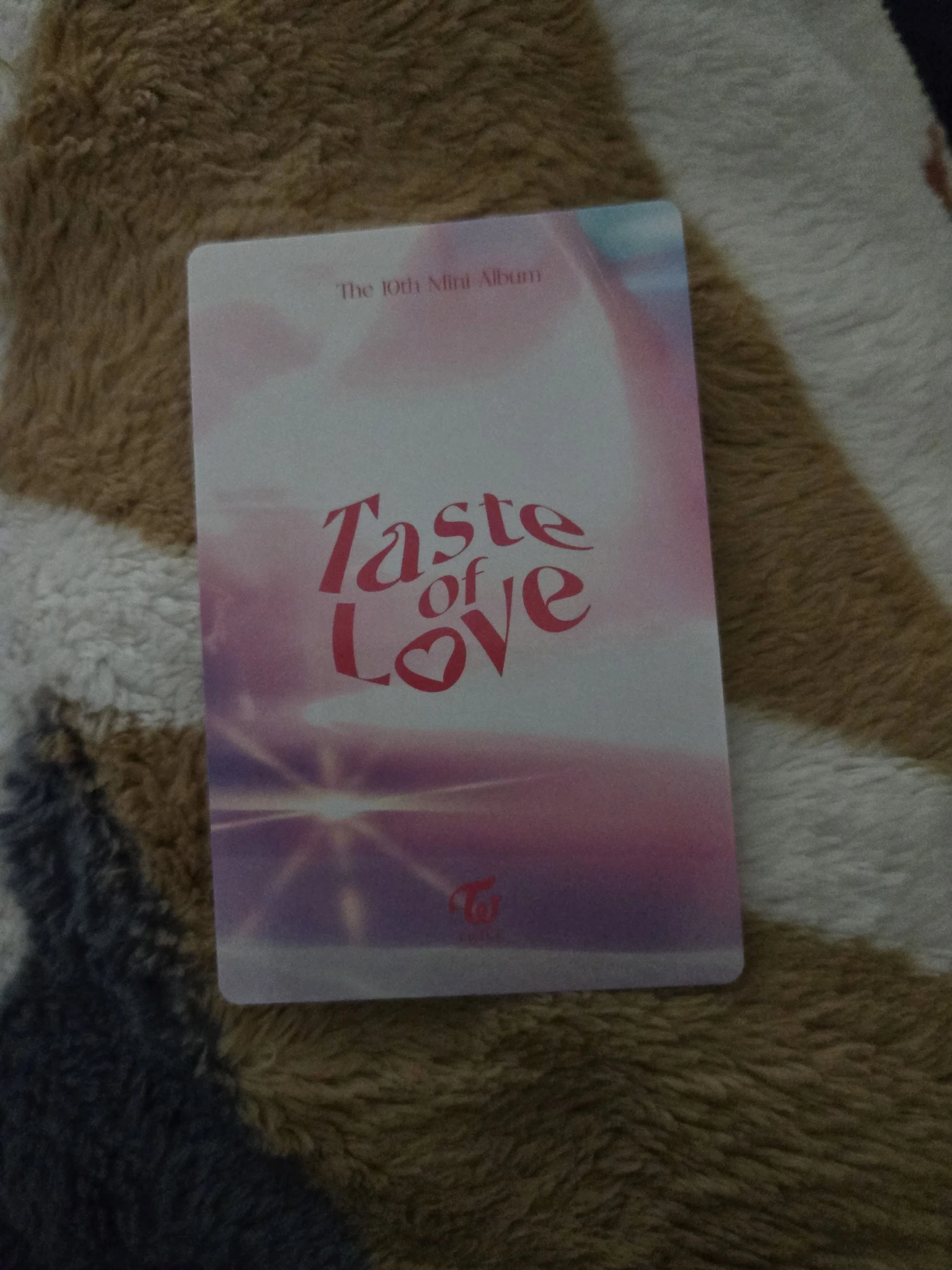 TWICE Dahyun TWICE - Dahyun - Taste of Love Album pob (pre-order benefit) photocard set in love version listing photo 2