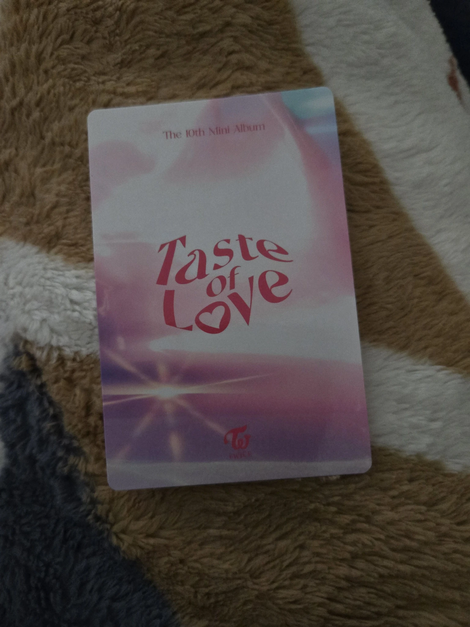 TWICE Nayeon TWICE - Nayeon - Taste of Love Album pob (pre-order benefit) photocard set in love version listing photo 2