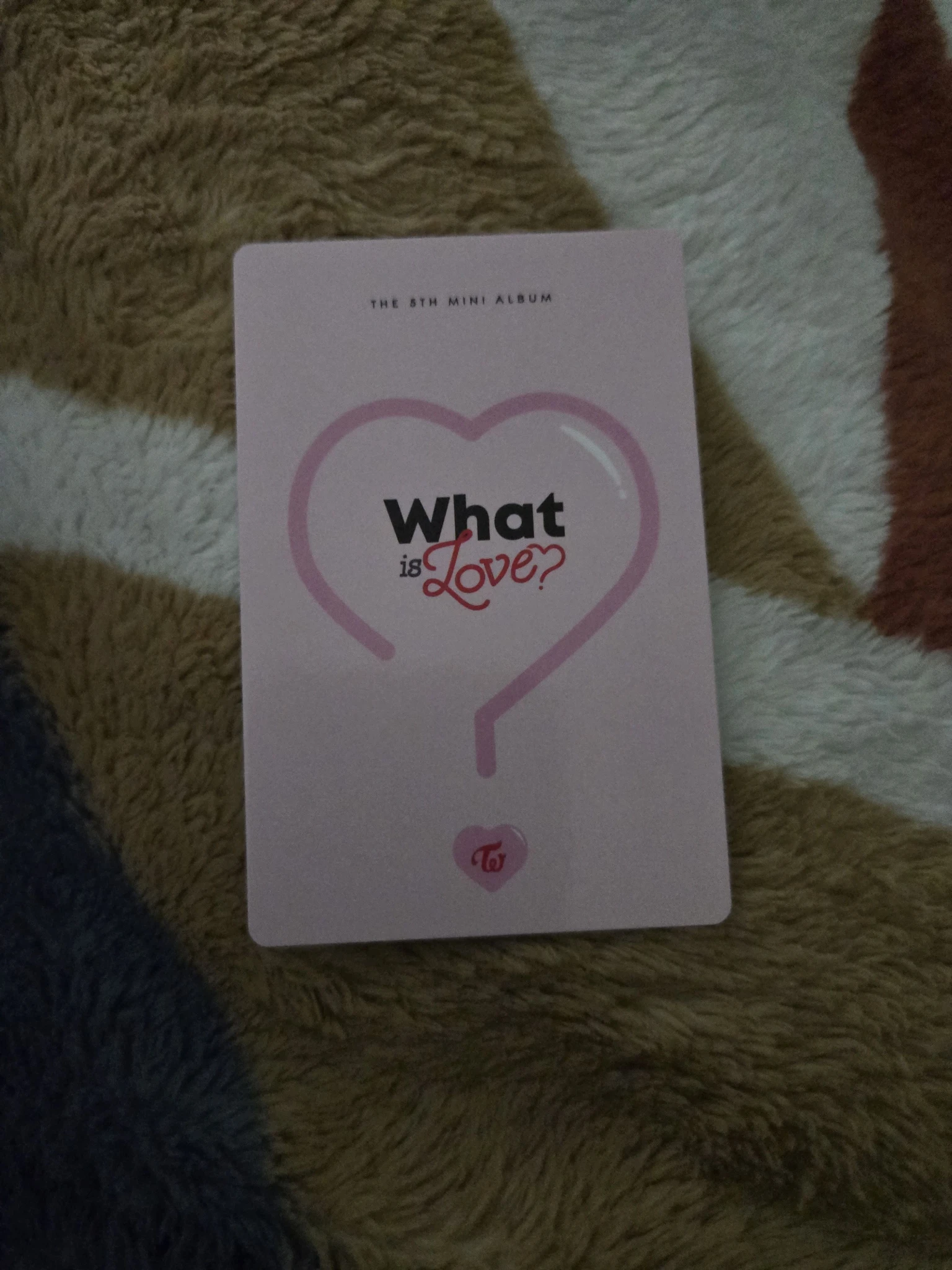 TWICE Nayeon TWICE - What is Love? Album A version pob (pre-order benefit) photocard set listing photo 2