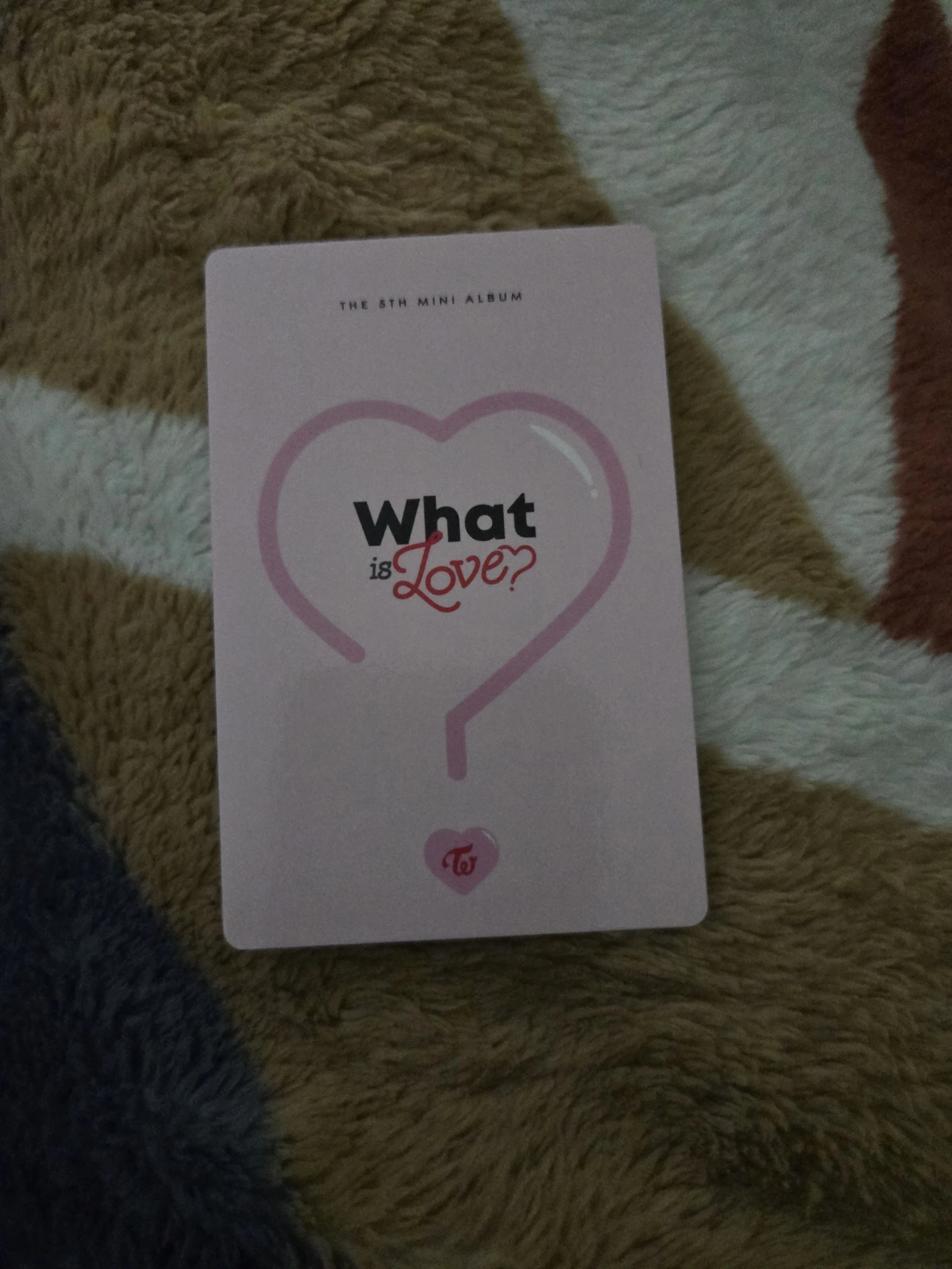 TWICE Sana TWICE - What is Love? Album A version pob (pre-order benefit) photocard set listing photo 2