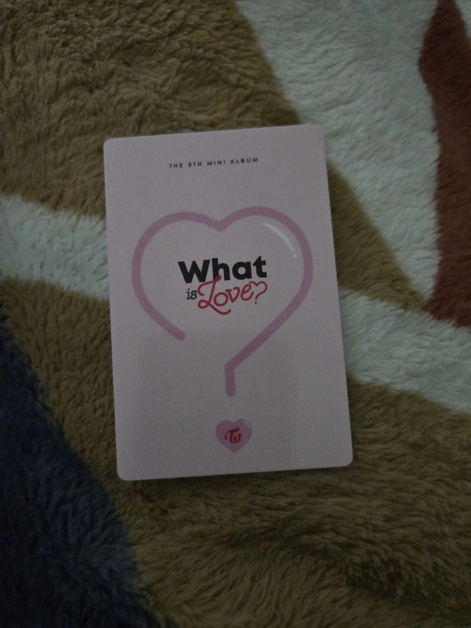 TWICE Jihyo TWICE - What is Love? Album A version pob (pre-order benefit) photocard set listing photo 2