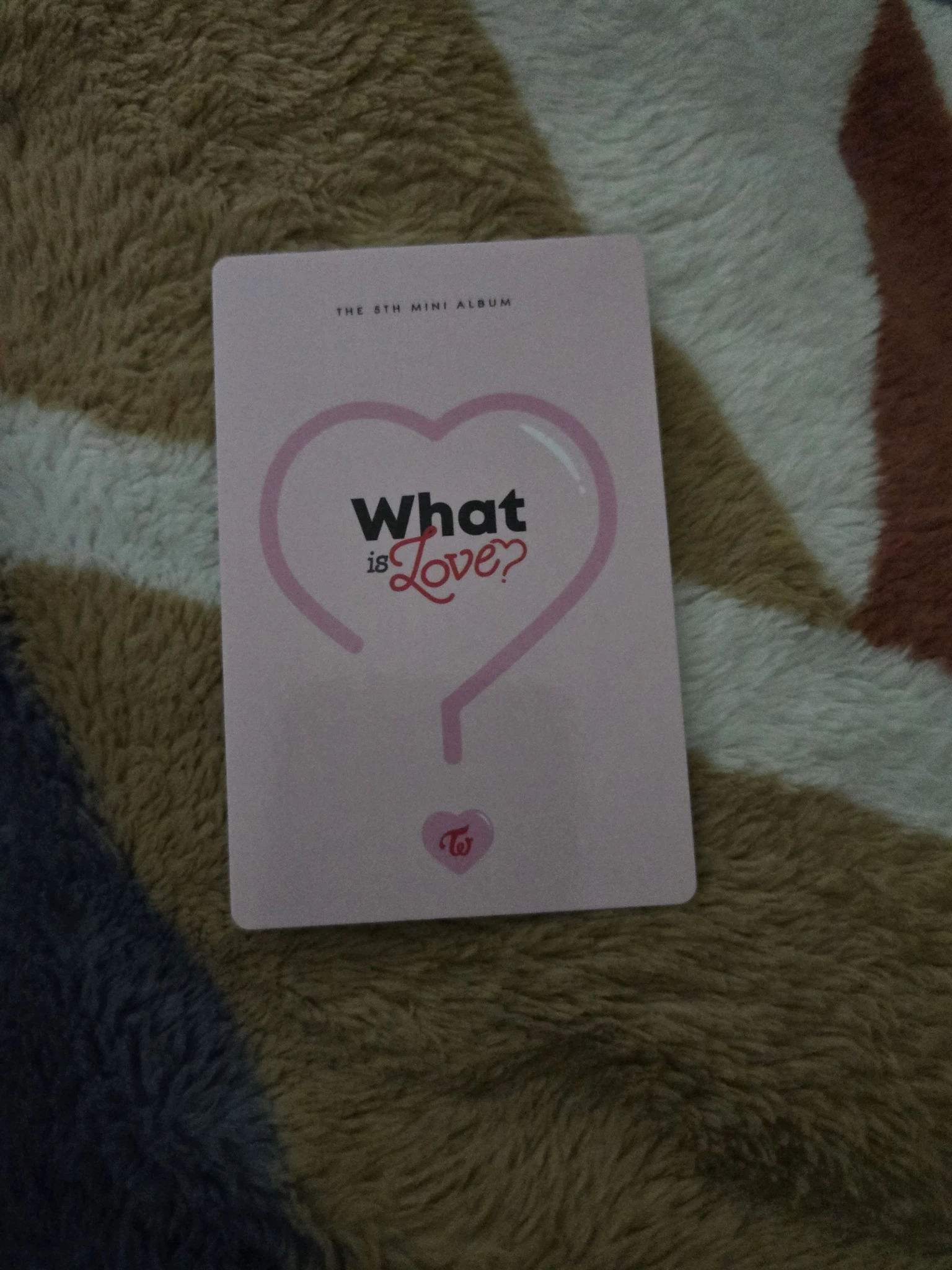TWICE Dahyun TWICE - Dahyun - What is Love? Album pre-order benefit (pob) listing photo 2