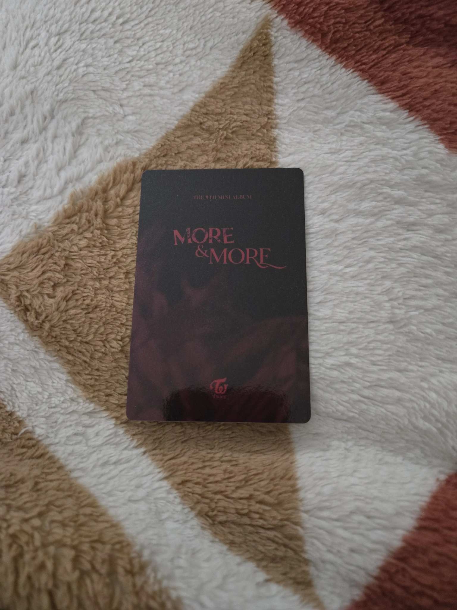 TWICE Mina TWICE - Mina - MORE & MORE Album pob (pre-order benefit) photocard set A version listing photo 2