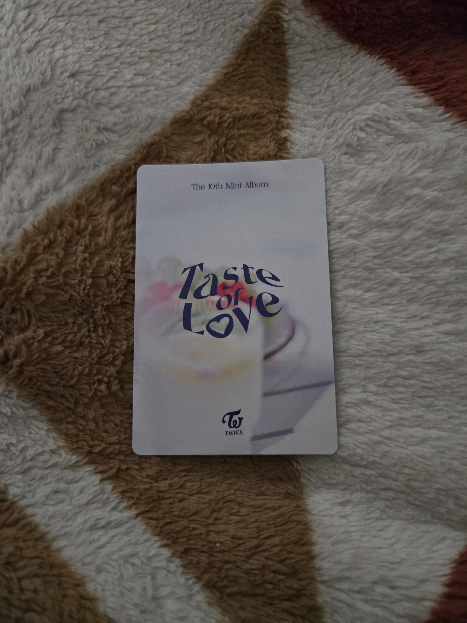 TWICE Dahyun TWICE - Dahyun - Taste of Love Album pob (pre-order benefit) photocard set taste version listing photo 2
