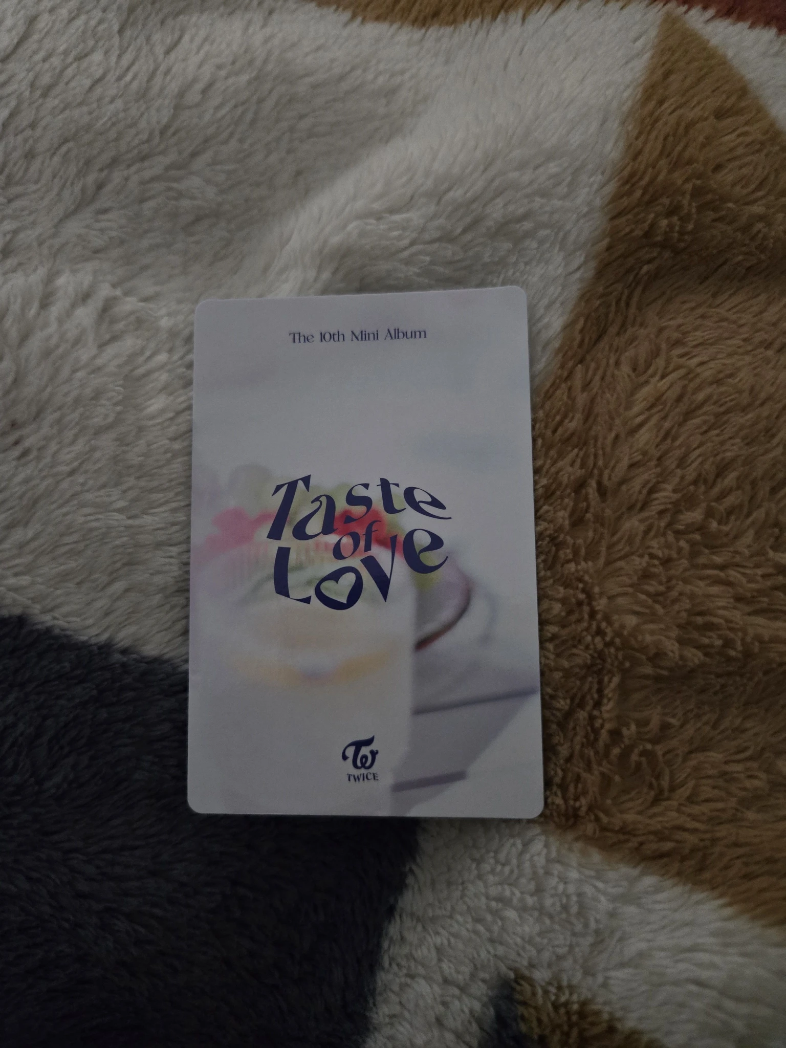 TWICE Mina TWICE - Mina - Taste of Love Album pob (pre-order benefit) photocard set taste version listing photo 2