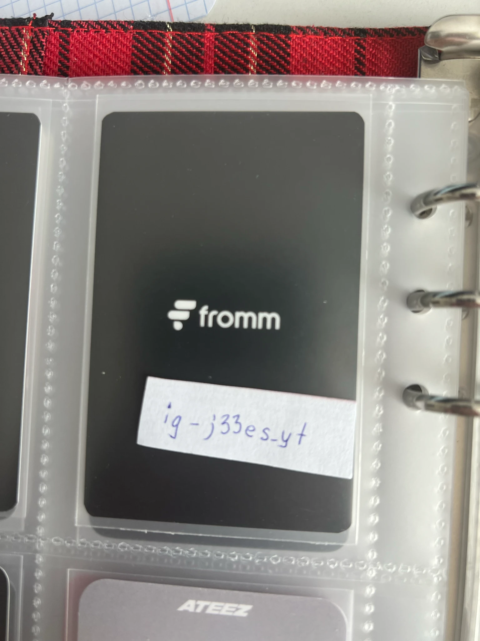 ATEEZ Yunho ATEEZ - Yunho - Towards The Light : Will To Power World Tour 2024 - 2025 Event fromm store membership booth listing photo 2