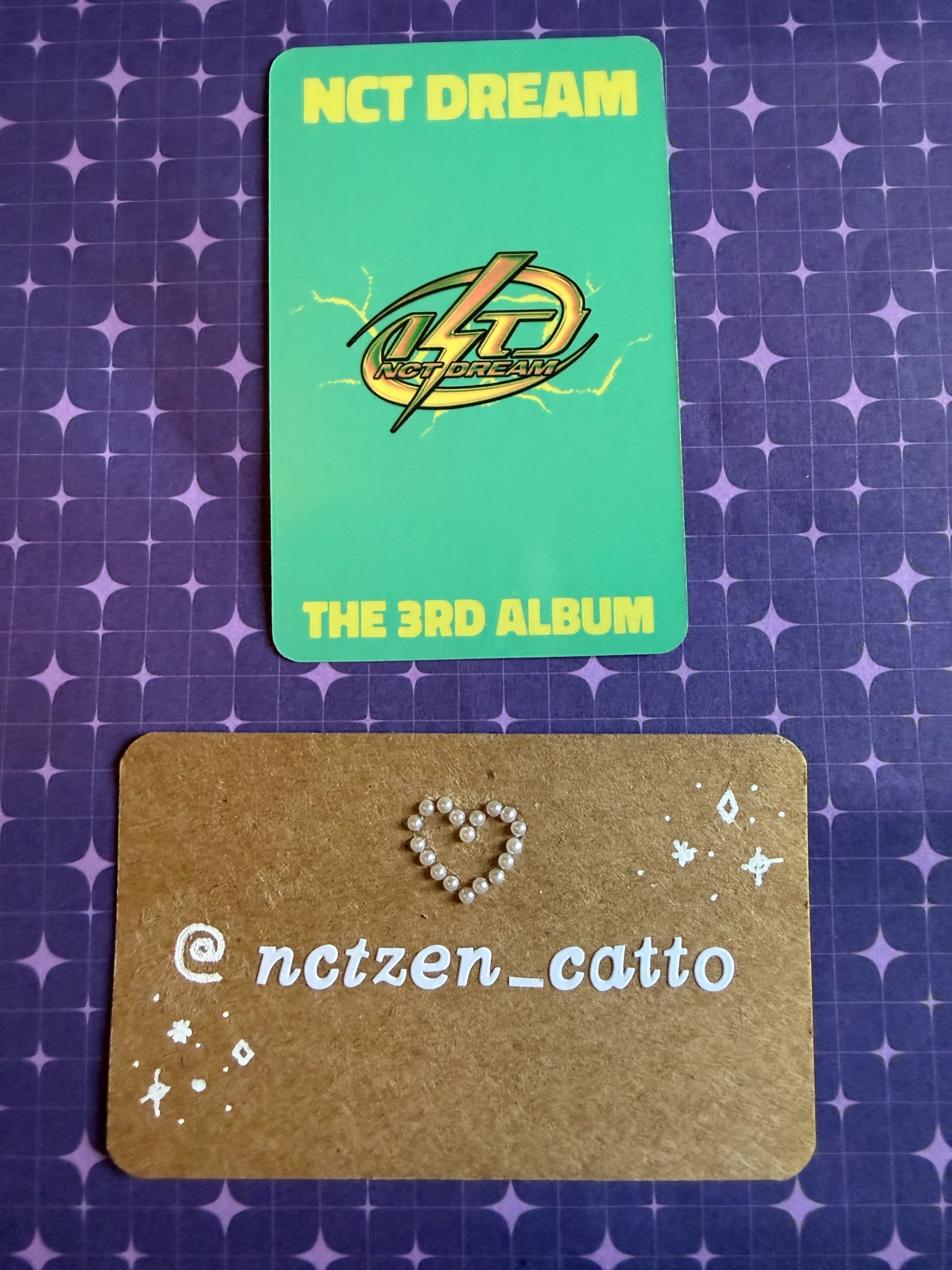 NCT DREAM NCT DREAM - Jaemin & Renjun - ISTJ Album album photocard vending machine version listing photo 2
