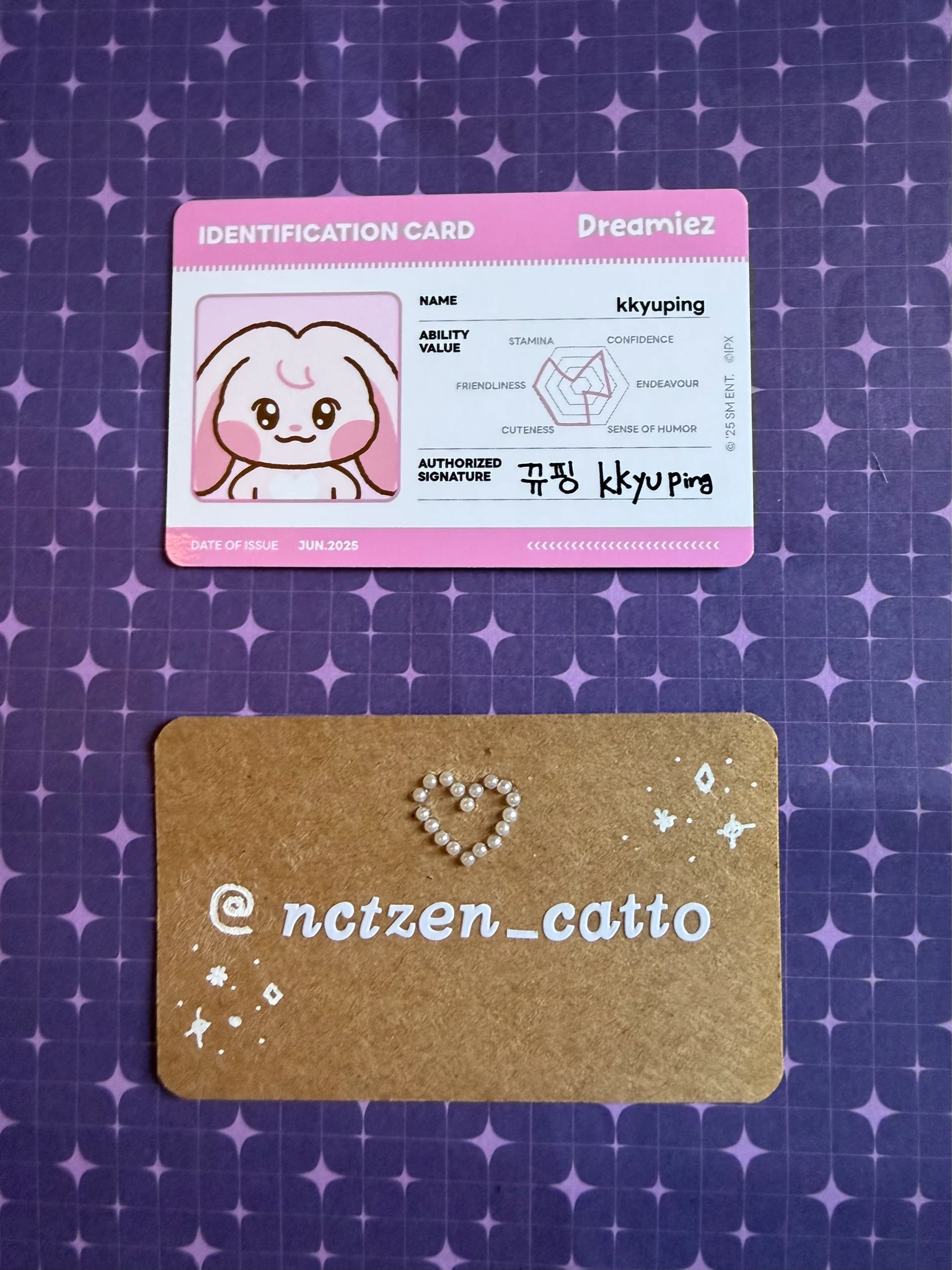 NCT DREAM Jaemin NCT DREAM - Jaemin - Dreamiez - Line Friends Square Other merch photocard pop-up line friends listing photo 2