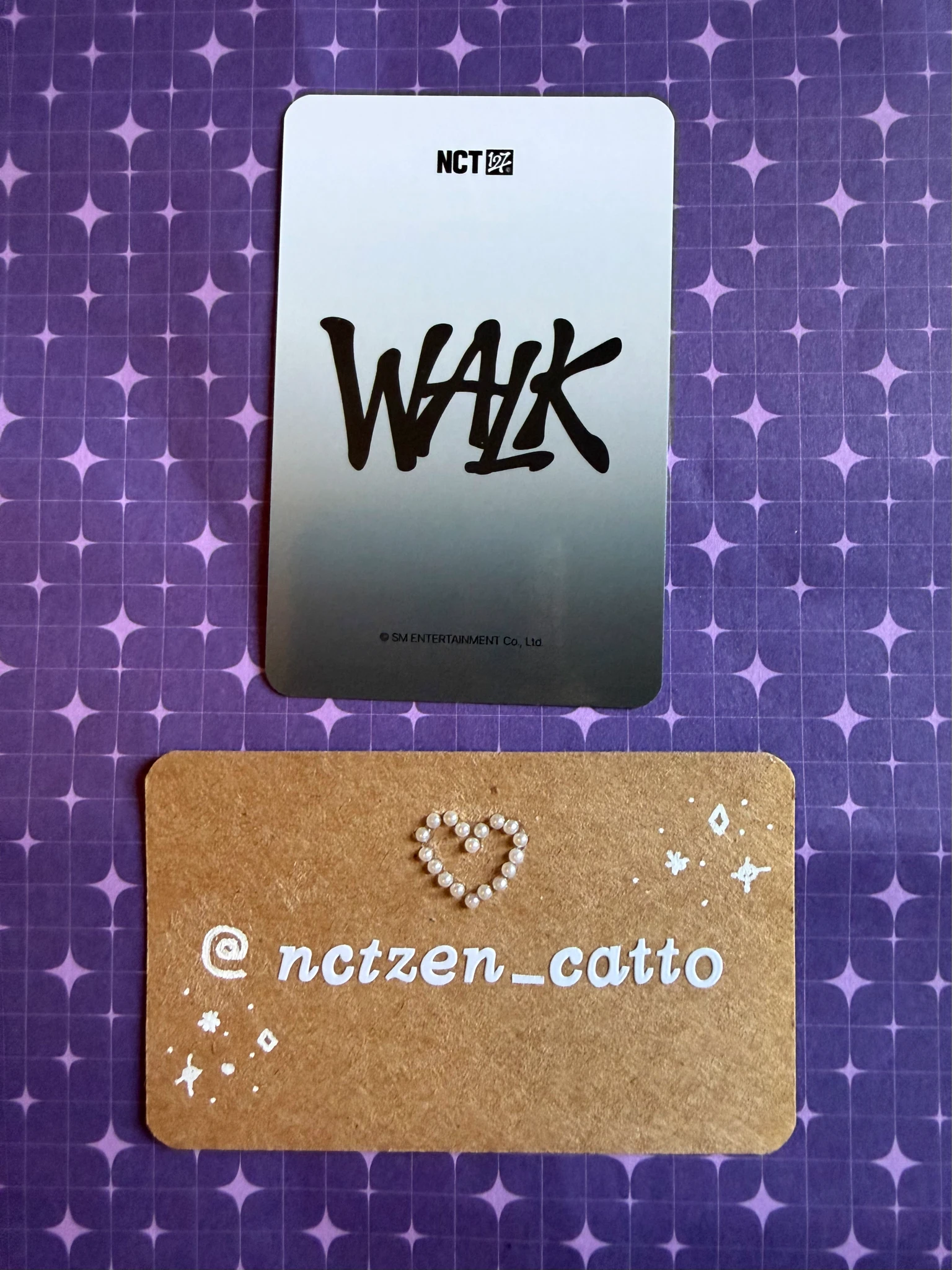 NCT 127 Mark NCT 127 - Mark - Walk Album dear my muse (dmm) pob (pre-order benefit) listing photo 2