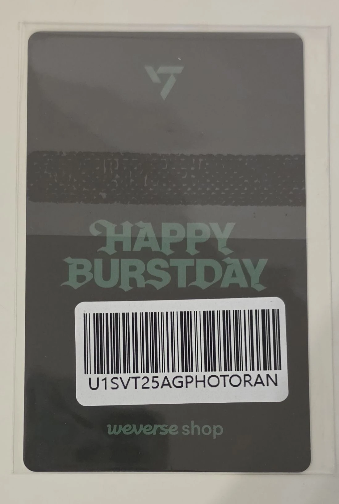 SEVENTEEN DK SEVENTEEN - DK - HAPPY BURSTDAY Album weverse global shop (wvg) listing photo 2
