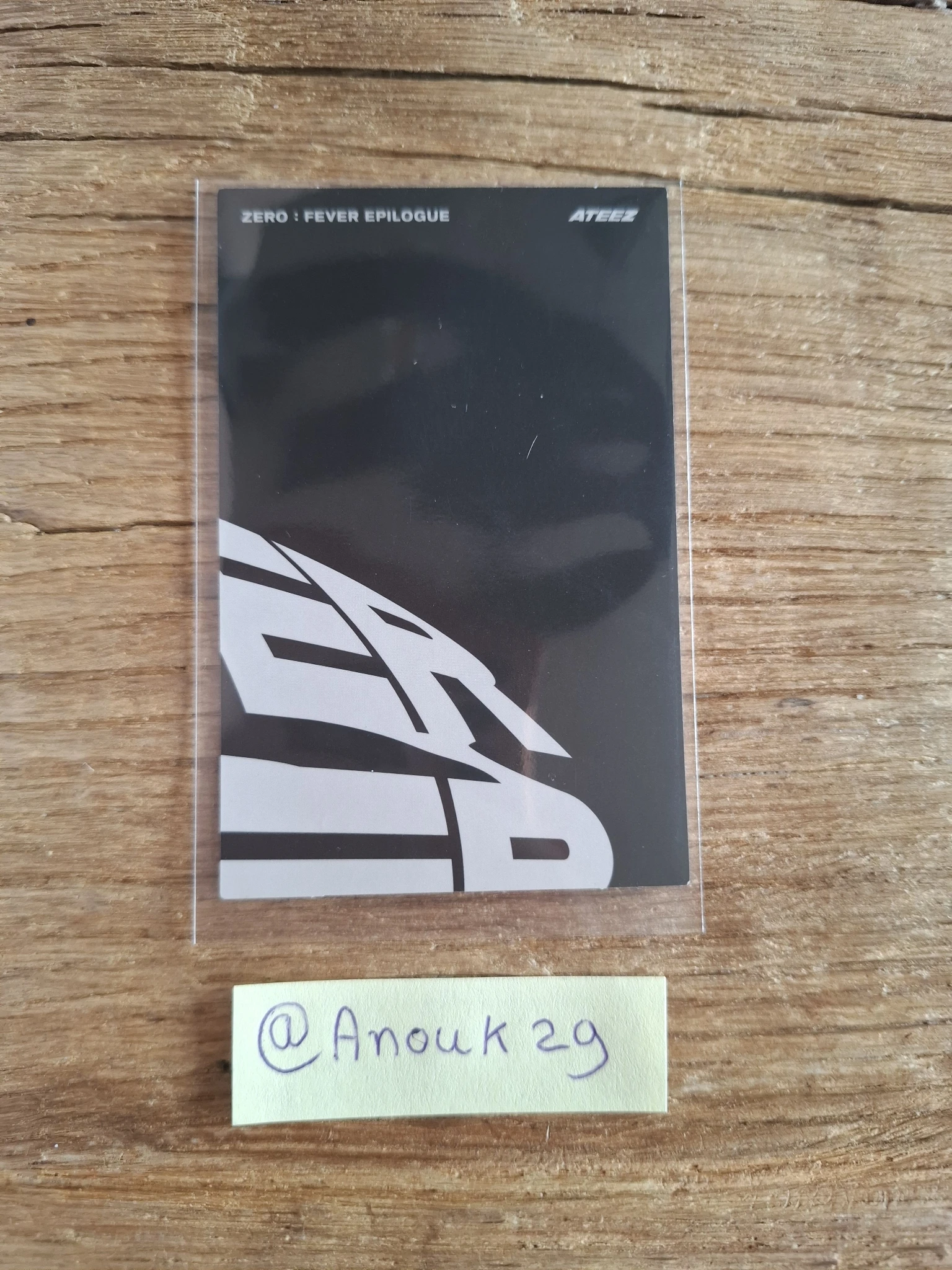 ATEEZ Jongho ATEEZ - Jongho - ZERO : FEVER EPILOGUE Album album photocard a ver. Platform A ver. listing photo 2