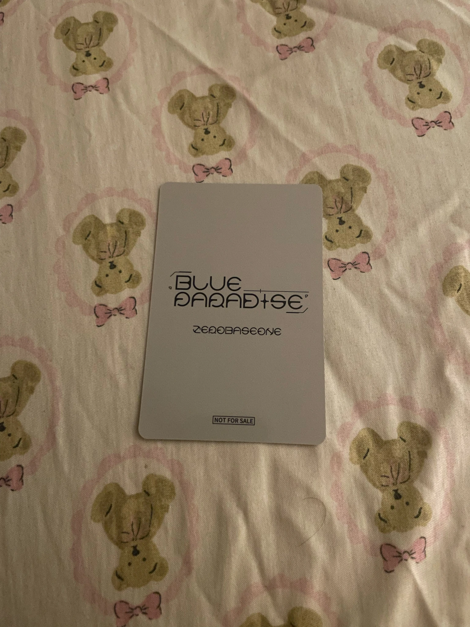 ZEROBASEONE Taerae ZEROBASEONE - Taerae - Blue Paradise Album lucky draw japan retail stores listing photo 2